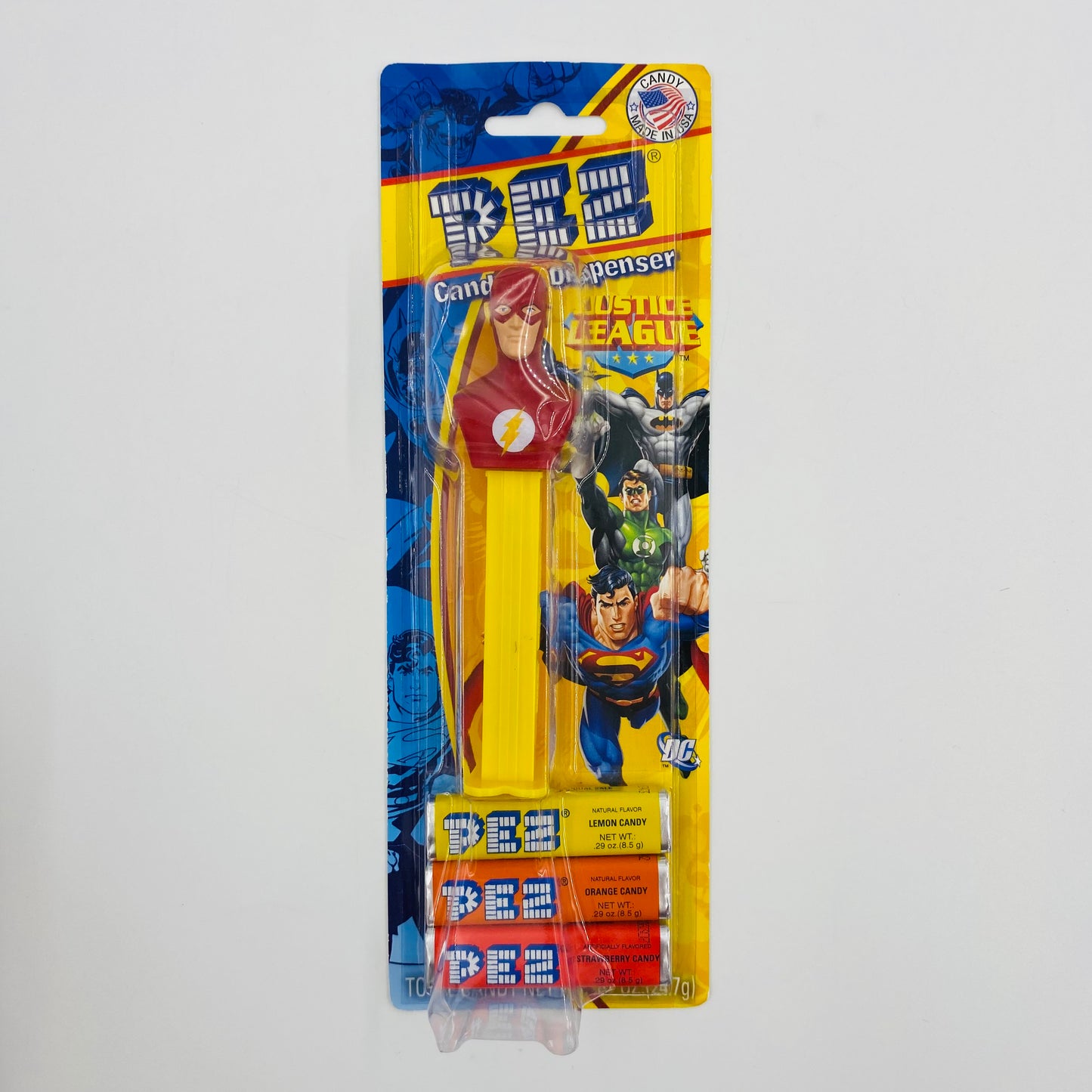 DC Flash PEZ dispenser (2014) carded