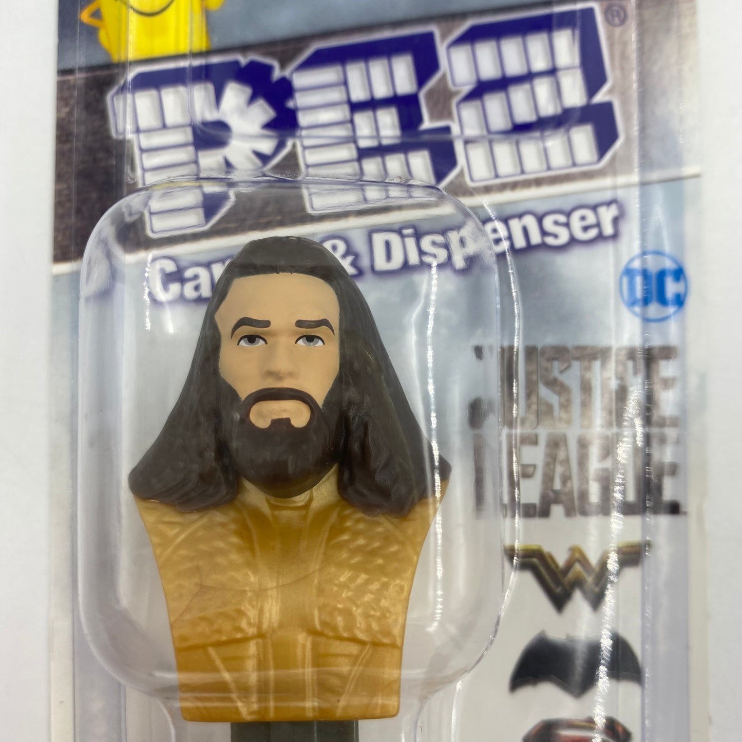 DC Aquaman PEZ dispenser (2017) carded