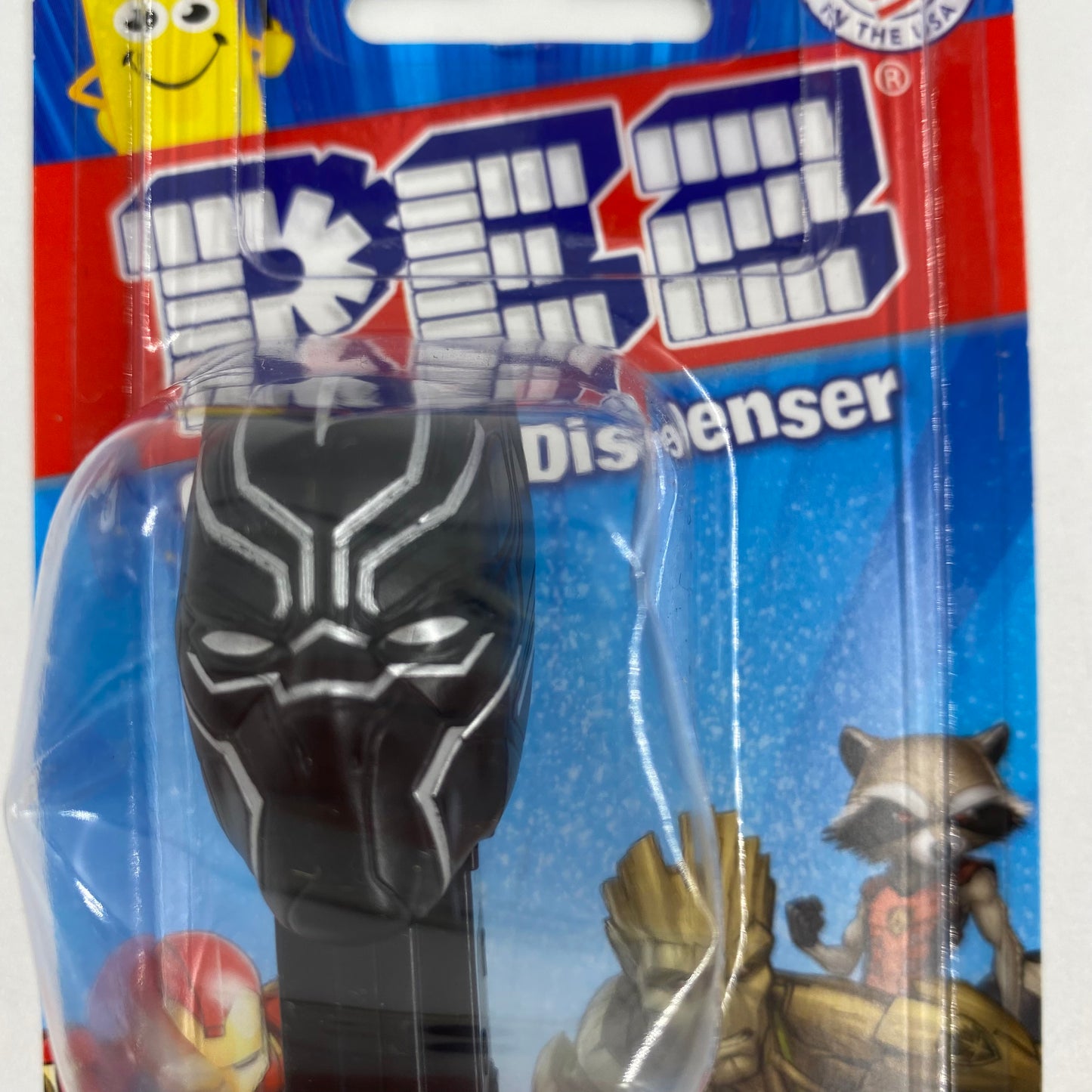 Marvel Black Panther PEZ dispenser (2018) carded