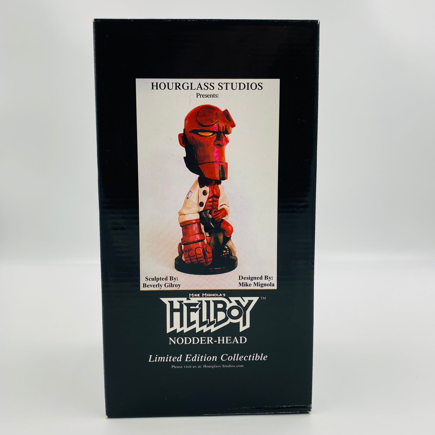 Nodder-Head Hellboy boxed 8" bobblehead (2001) Hourglass Studios