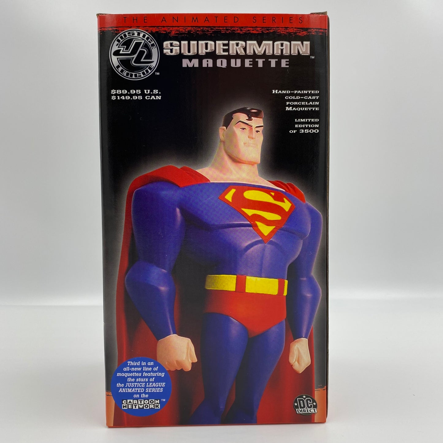 Justice League The Animated Series: Superman maquette (2002) DC Direct