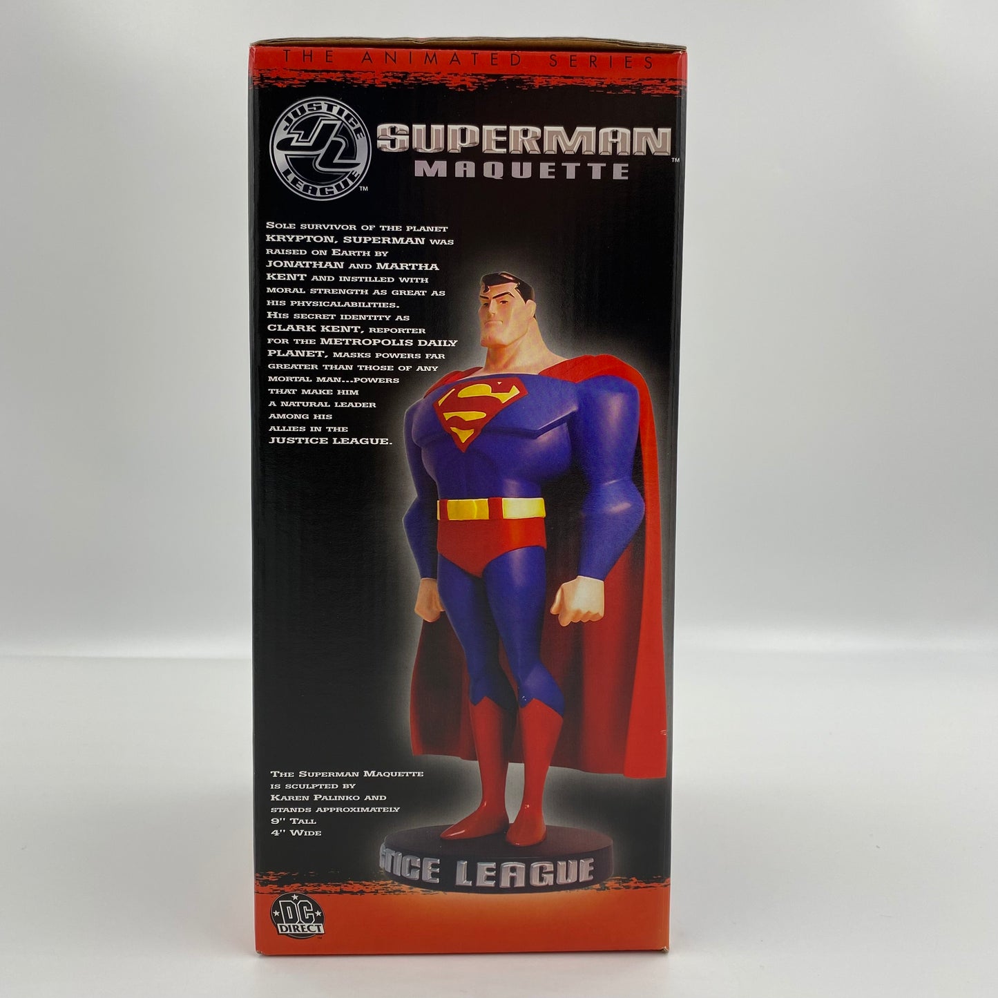 Justice League The Animated Series: Superman maquette (2002) DC Direct