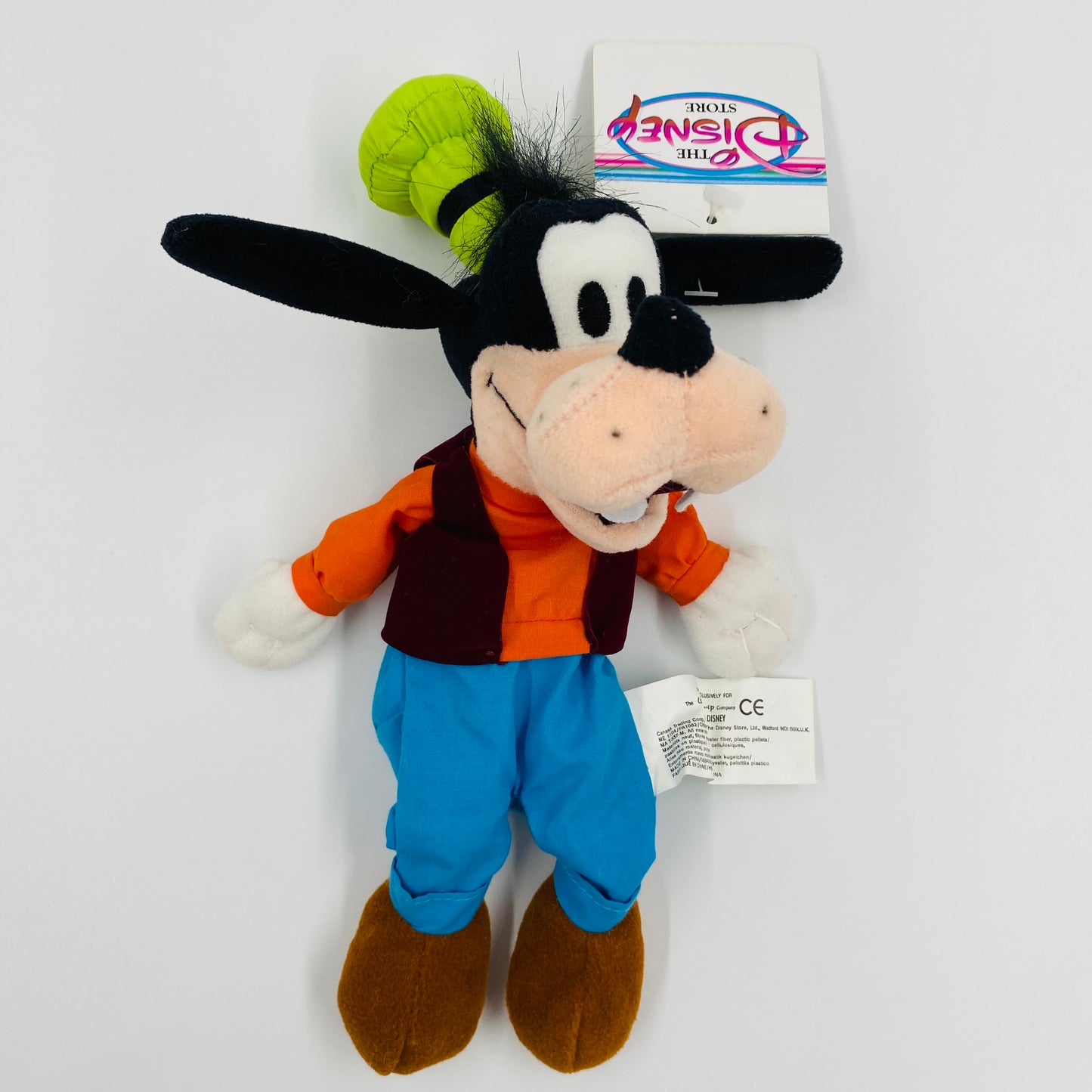 The Disney Store Goofy mini bean bag plush