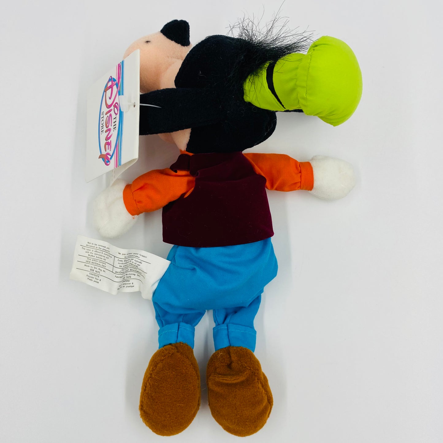 The Disney Store Goofy mini bean bag plush