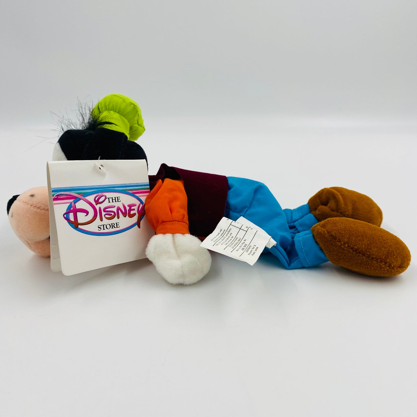 The Disney Store Goofy mini bean bag plush