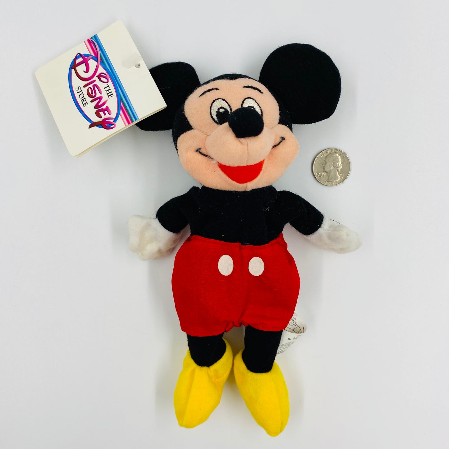 The Disney Store Mickey Mouse mini bean bag plush