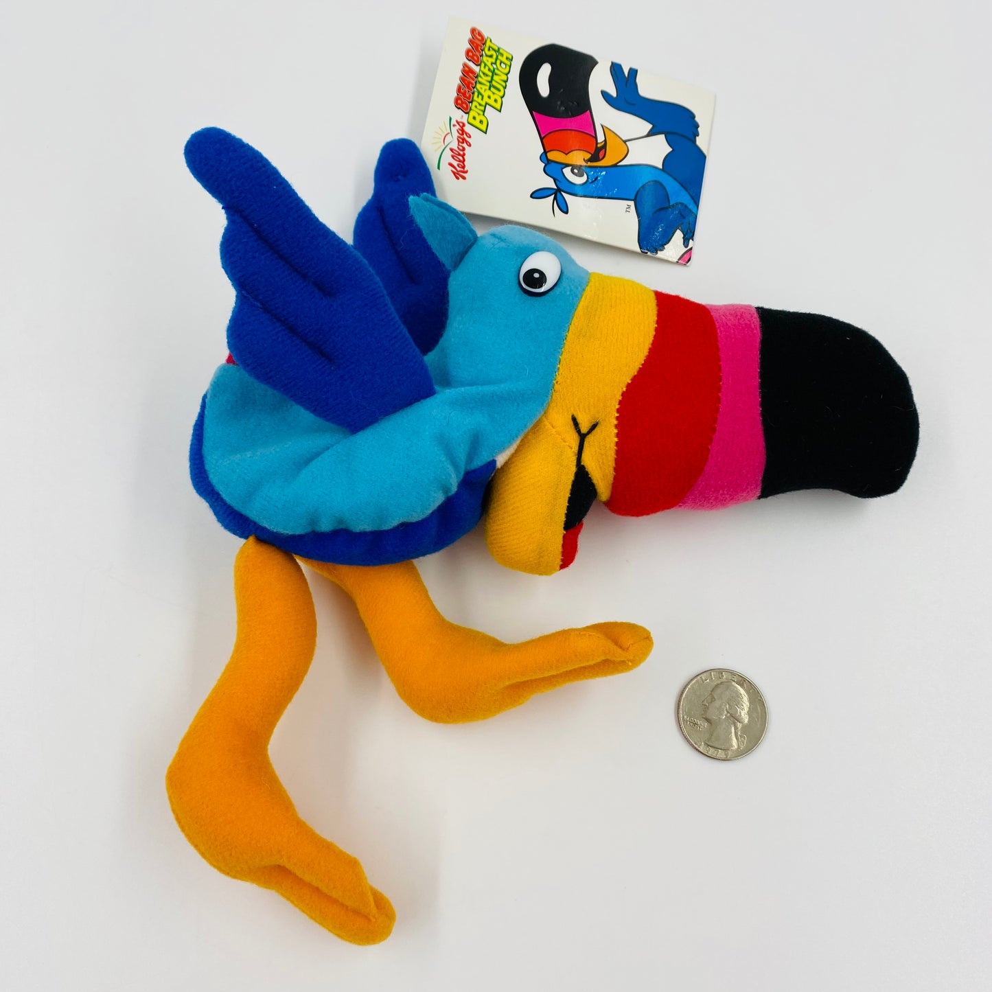 Kellogg's Bean Bag Breakfast Bunch: Toucan Sam plush bean bag