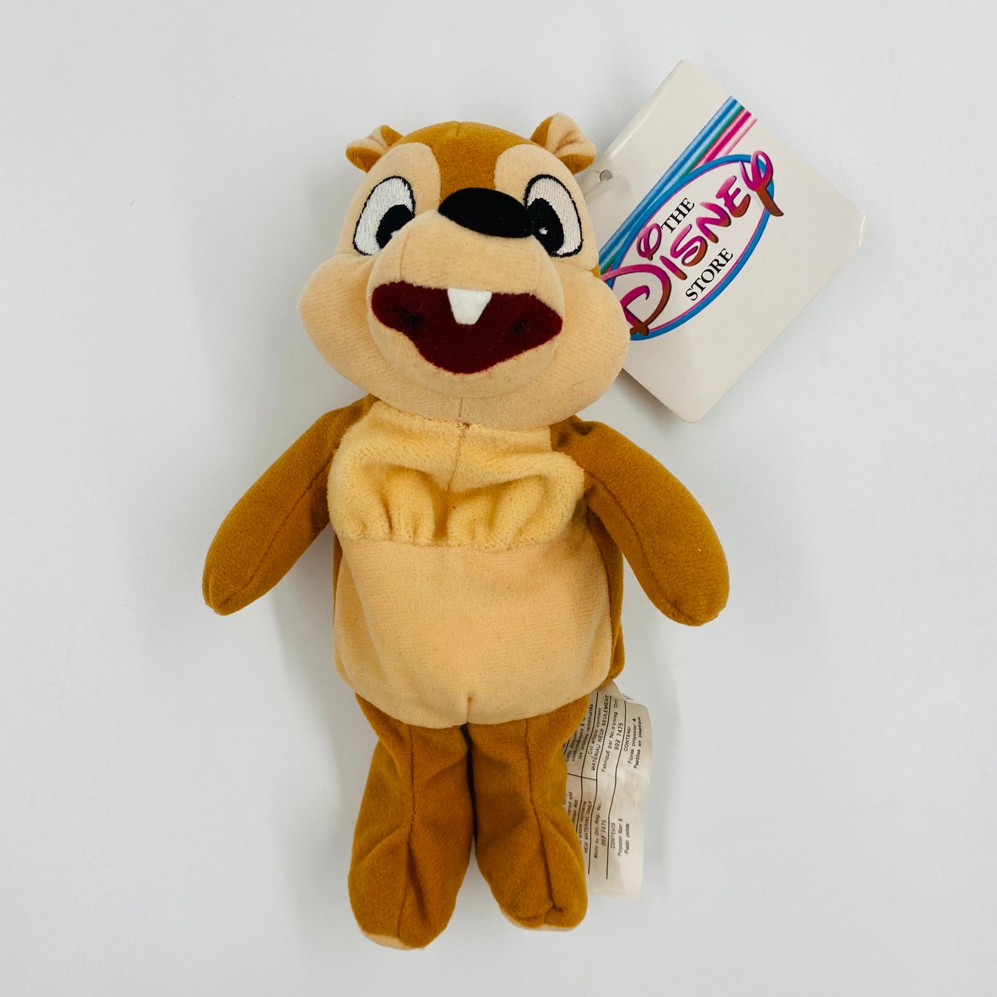 The Disney Store Chip & Dale mini bean bag plush