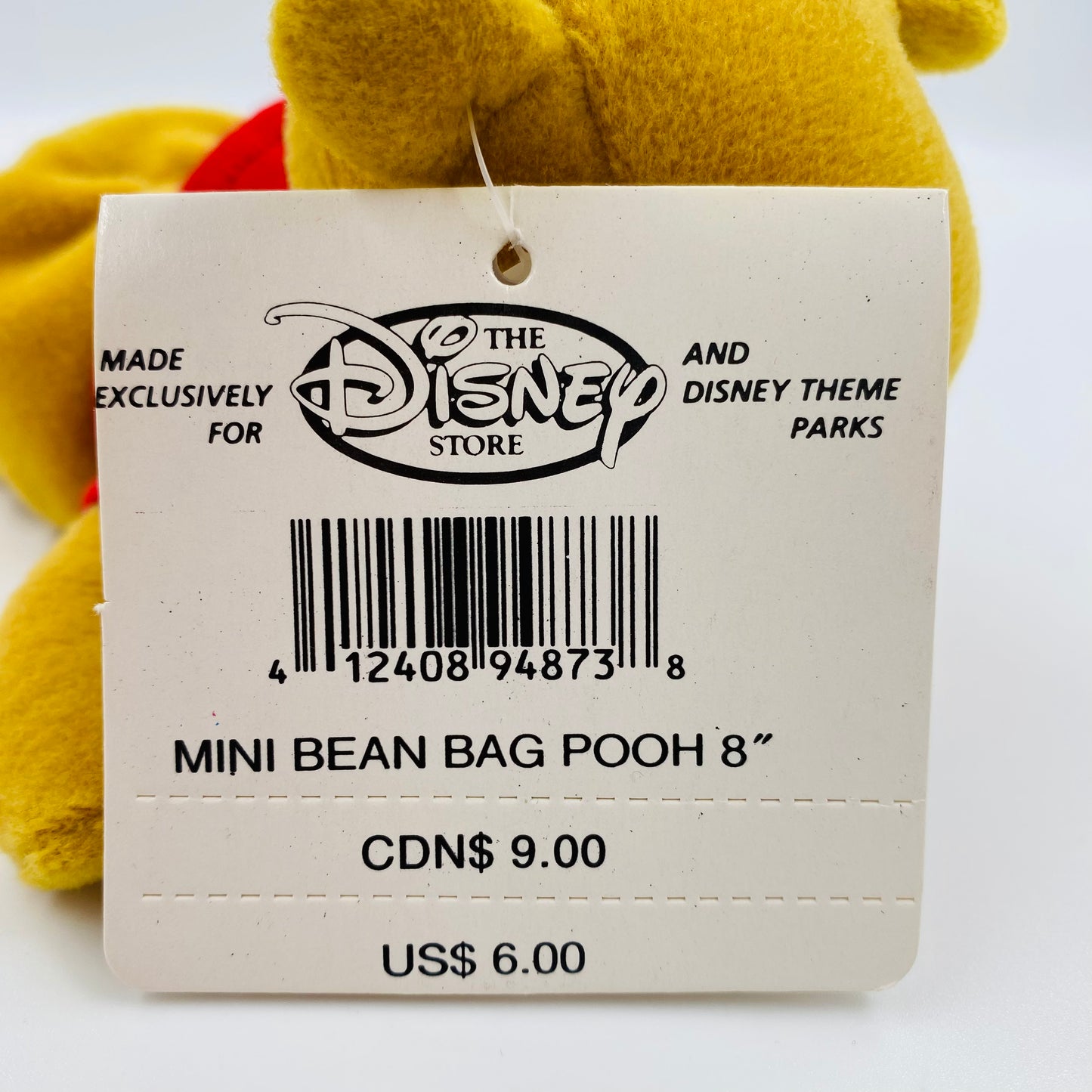 The Disney Store Winnie the Pooh mini bean bag plush