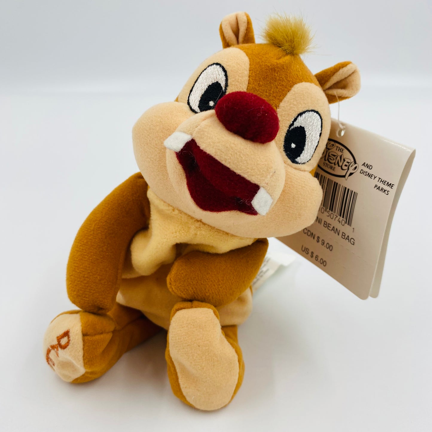 The Disney Store Chip & Dale mini bean bag plush