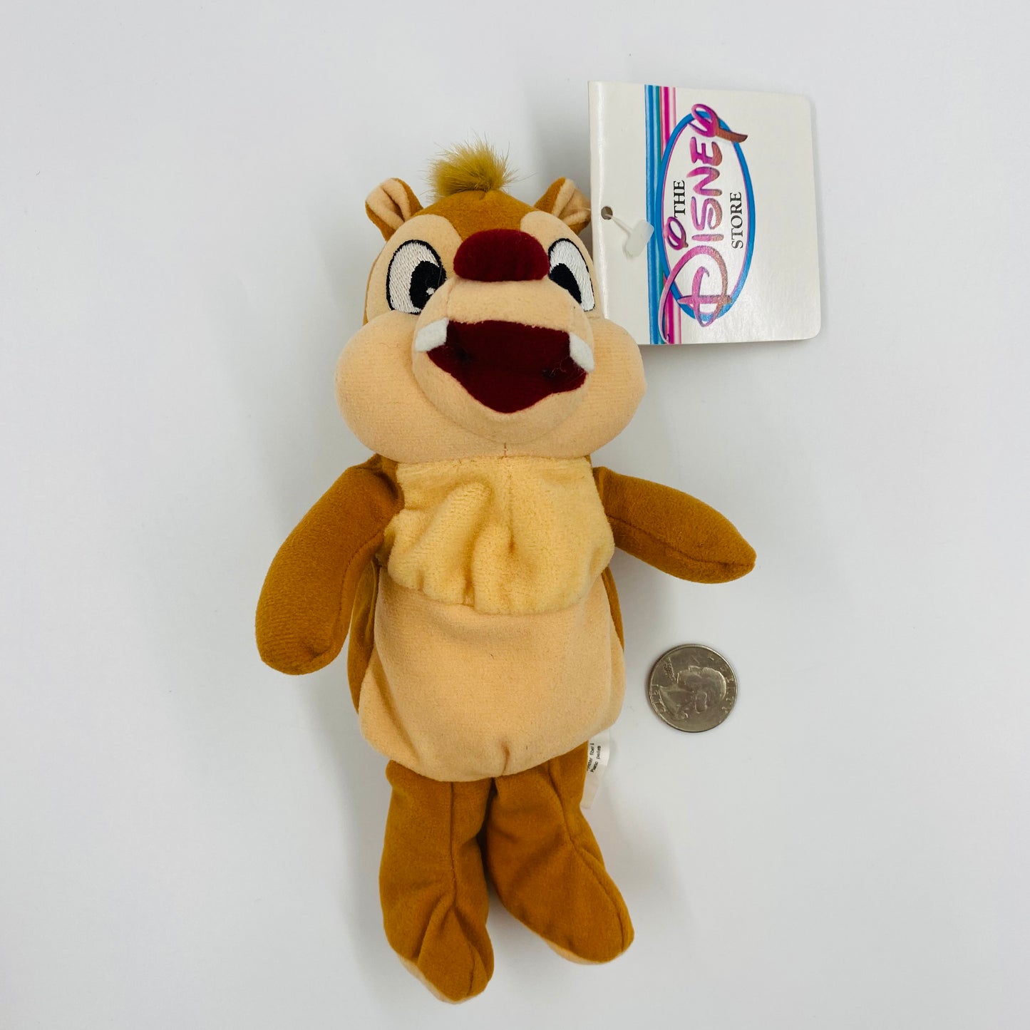 The Disney Store Chip & Dale mini bean bag plush