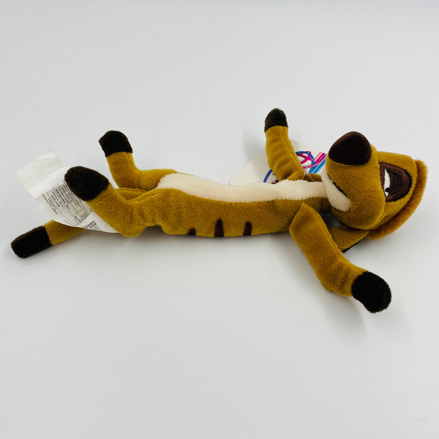 The Disney Store Lion King King Pumbaa & Timon mini bean bag plush