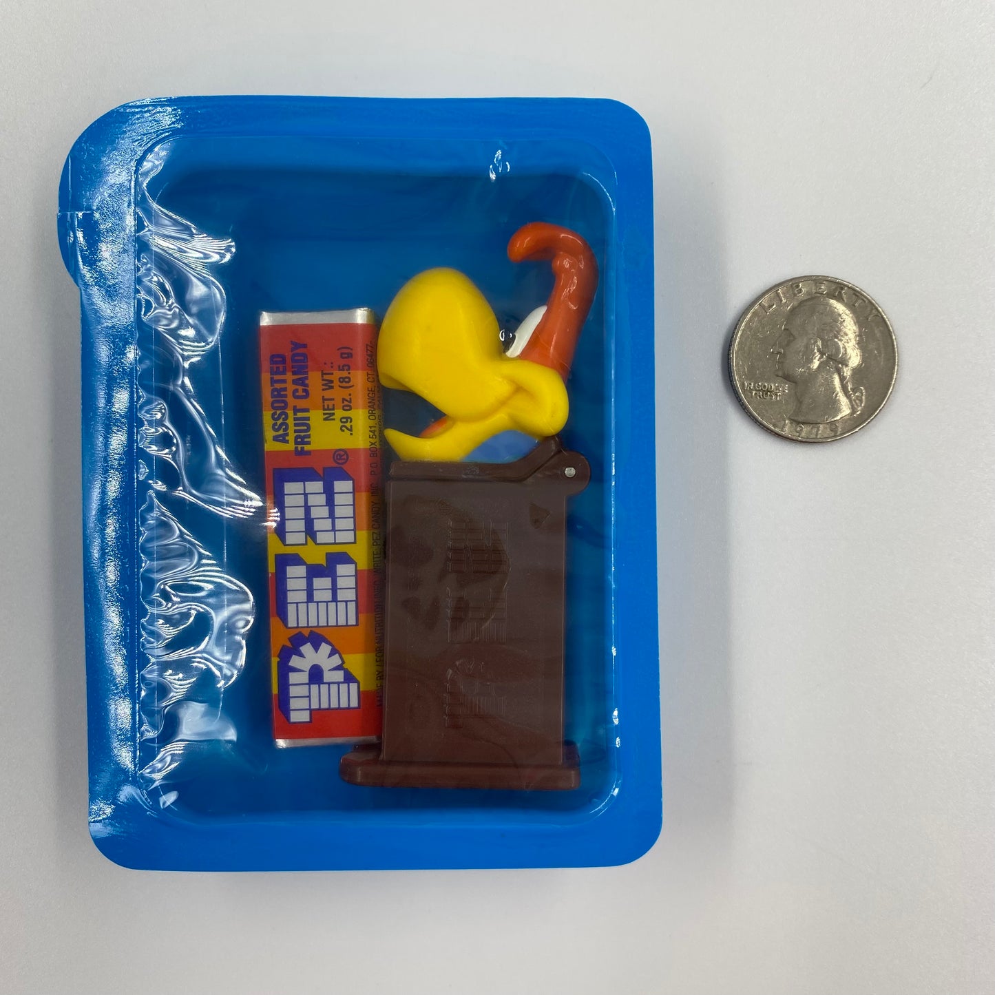 General Mills Cocoa Puffs Sonny the Cuckoo Bird mini PEZ dispenser (2001) packaged