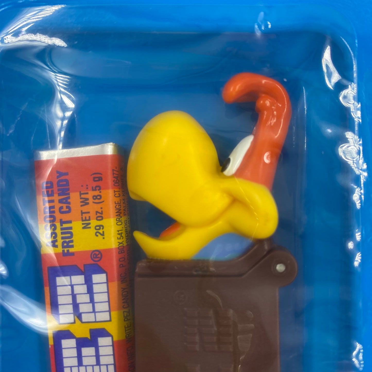 General Mills Cocoa Puffs Sonny the Cuckoo Bird mini PEZ dispenser (2001) packaged