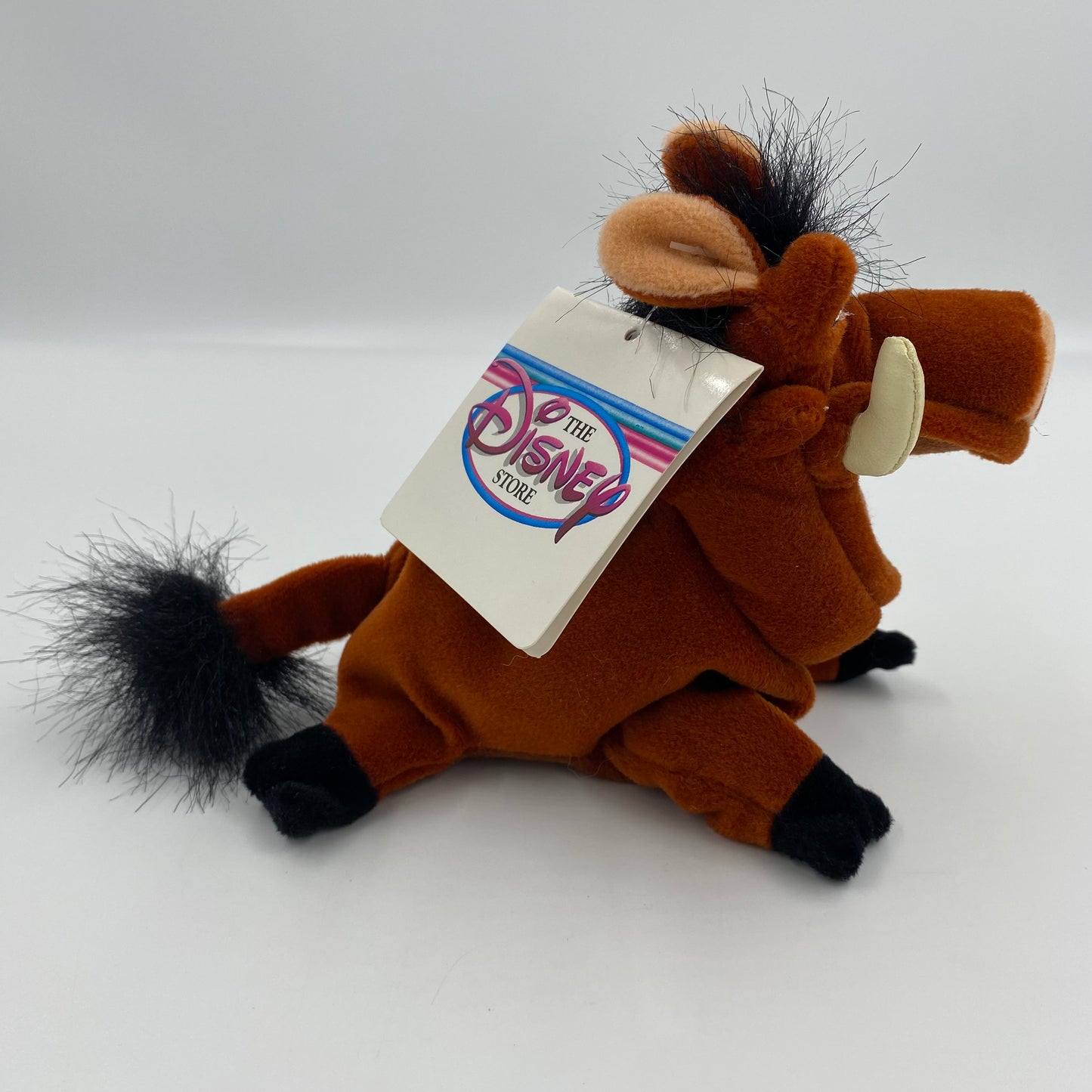 The Disney Store Lion King King Pumbaa & Timon mini bean bag plush