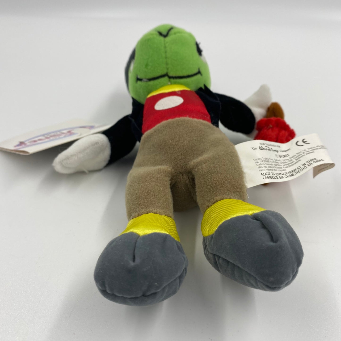 The Disney Store Jiminy Cricket mini bean bag plush