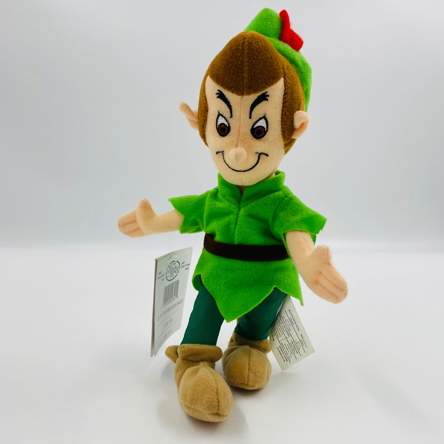 The Disney Store Peter Pan mini bean bag plush