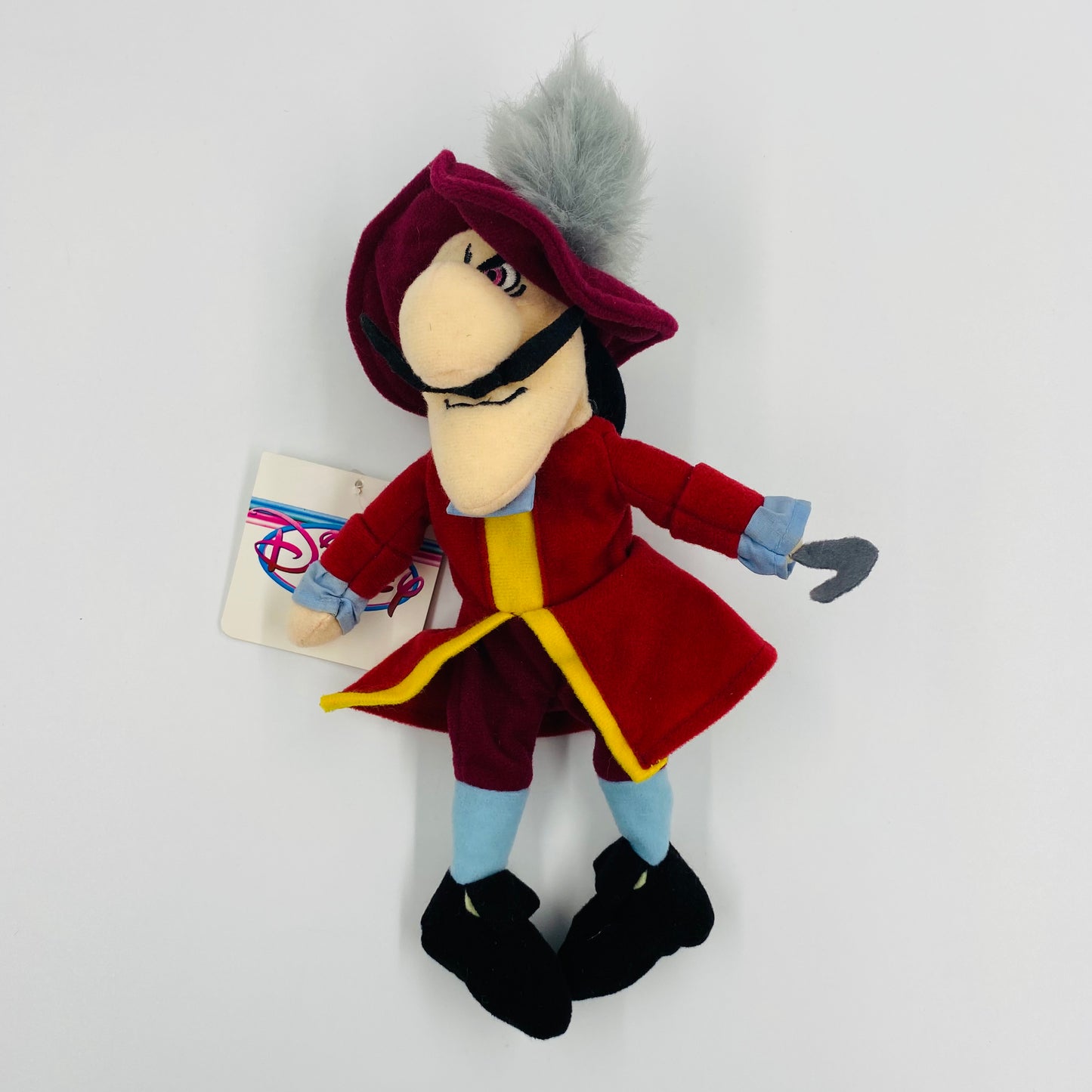 The Disney Store Peter Pan Captain Hook mini bean bag plush