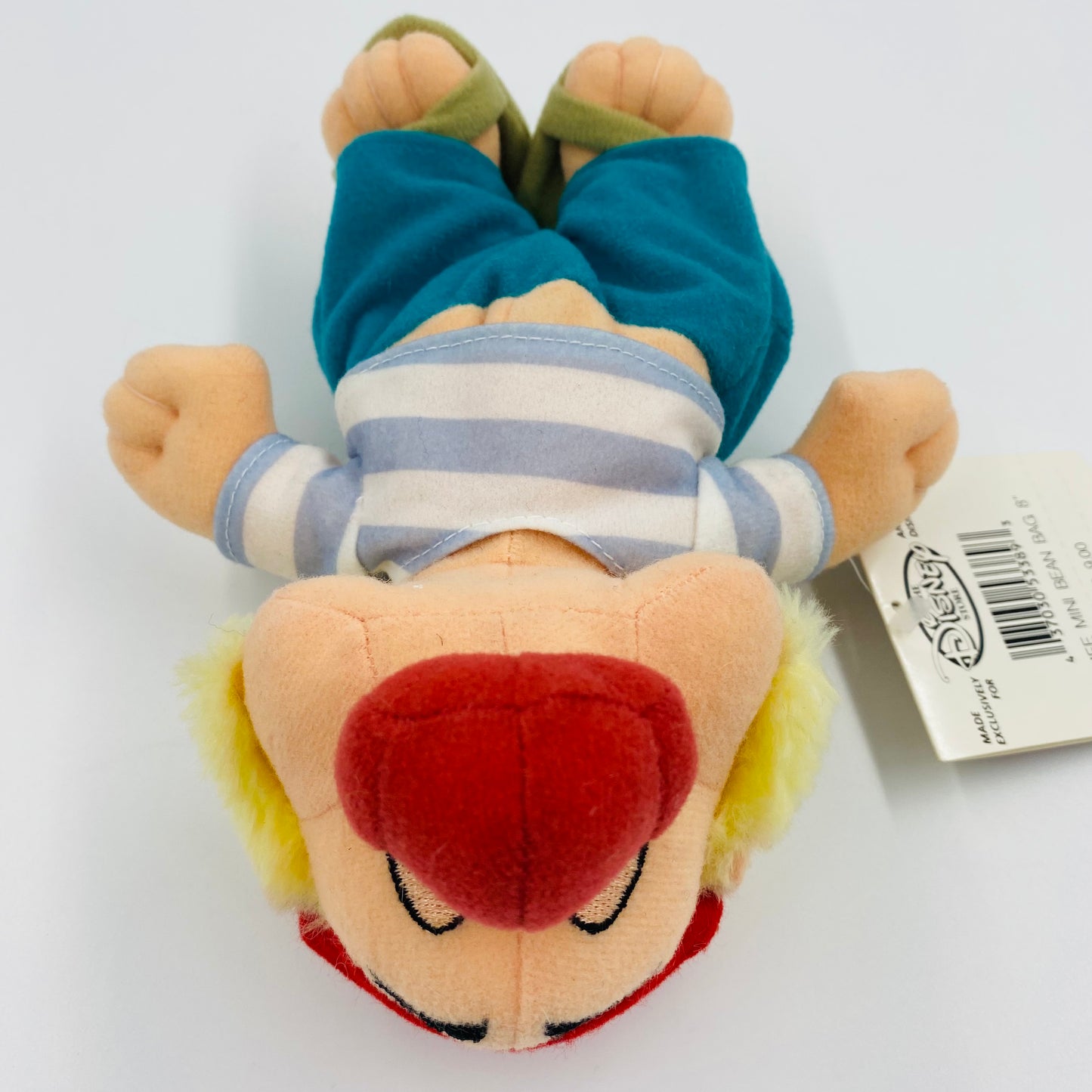 The Disney Store Peter Pan Smee mini bean bag plush