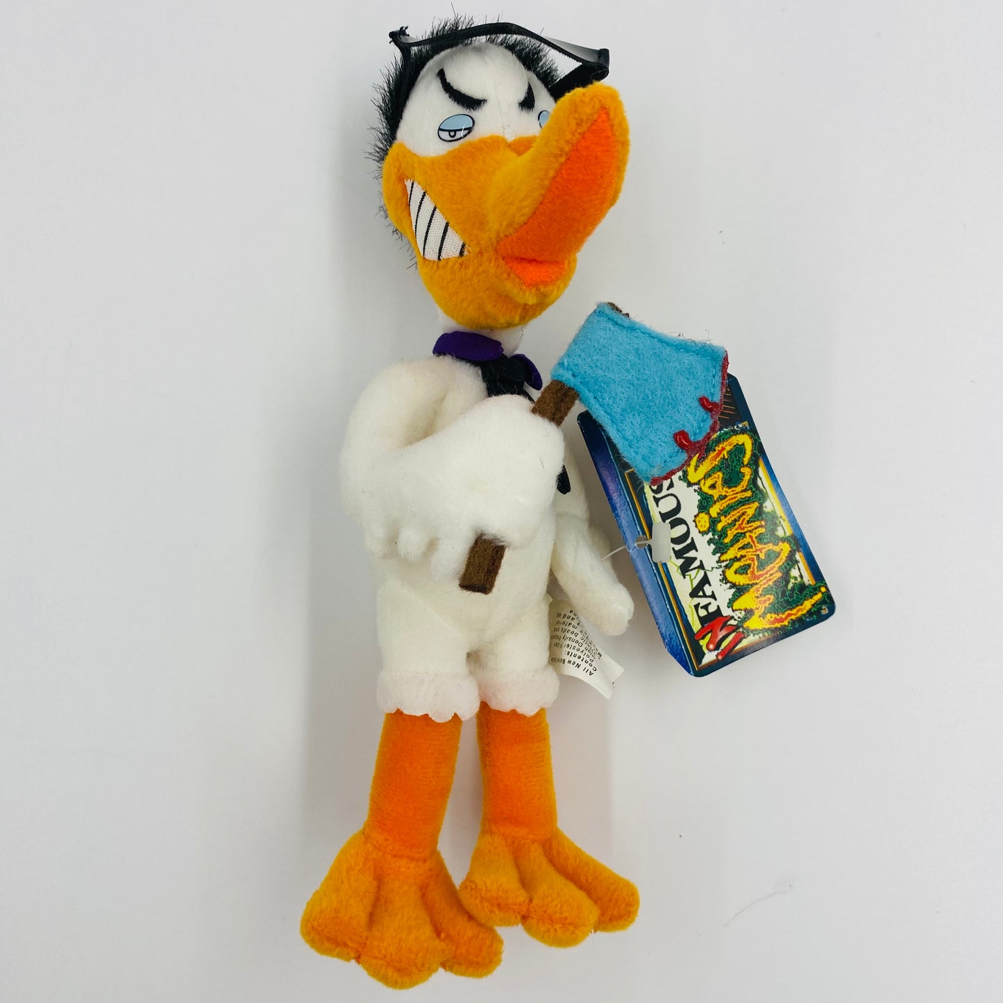 InFamous Meanies: Quack Nicholson plush beanie (1997,1998) The Idea Factory