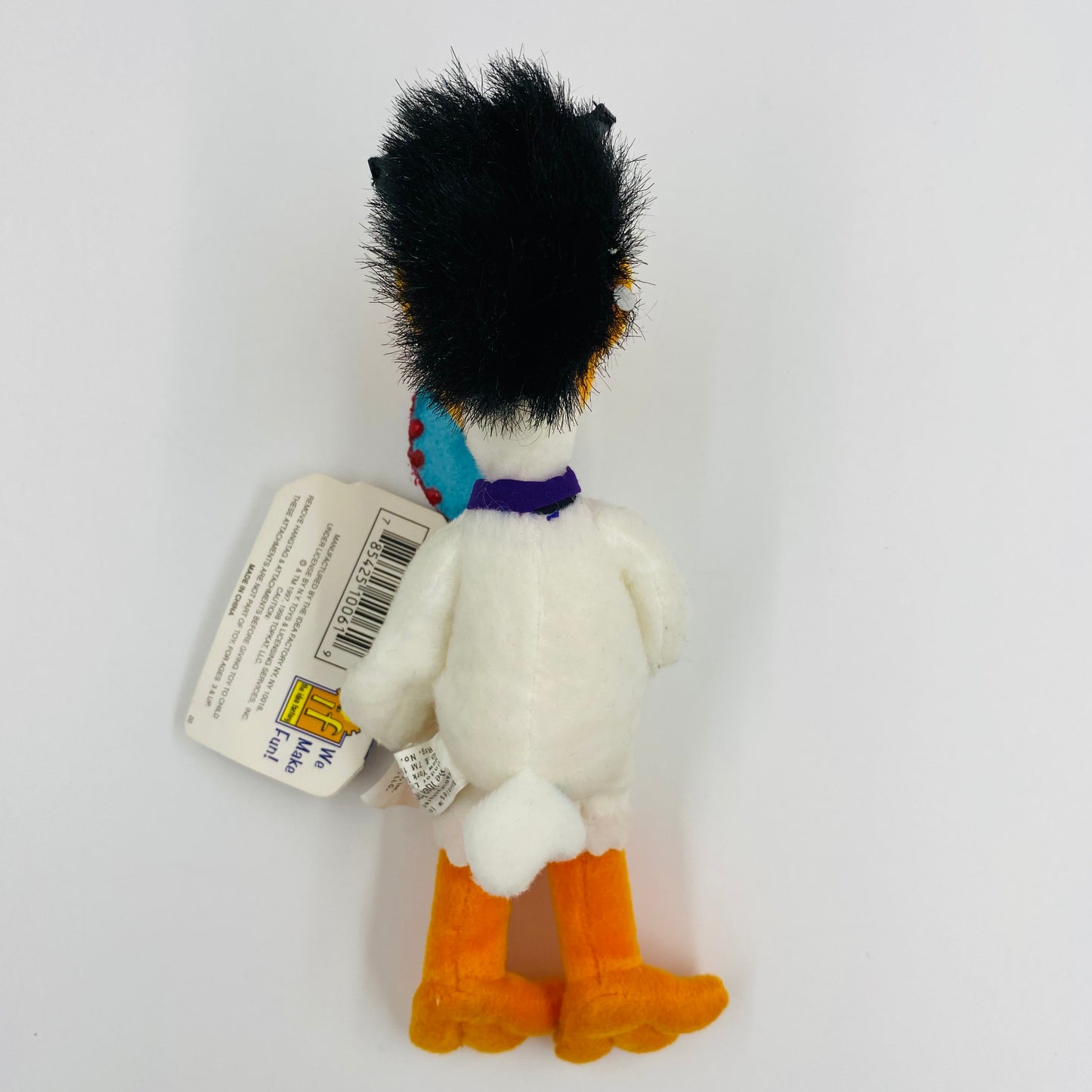 InFamous Meanies: Quack Nicholson plush beanie (1997,1998) The Idea Factory