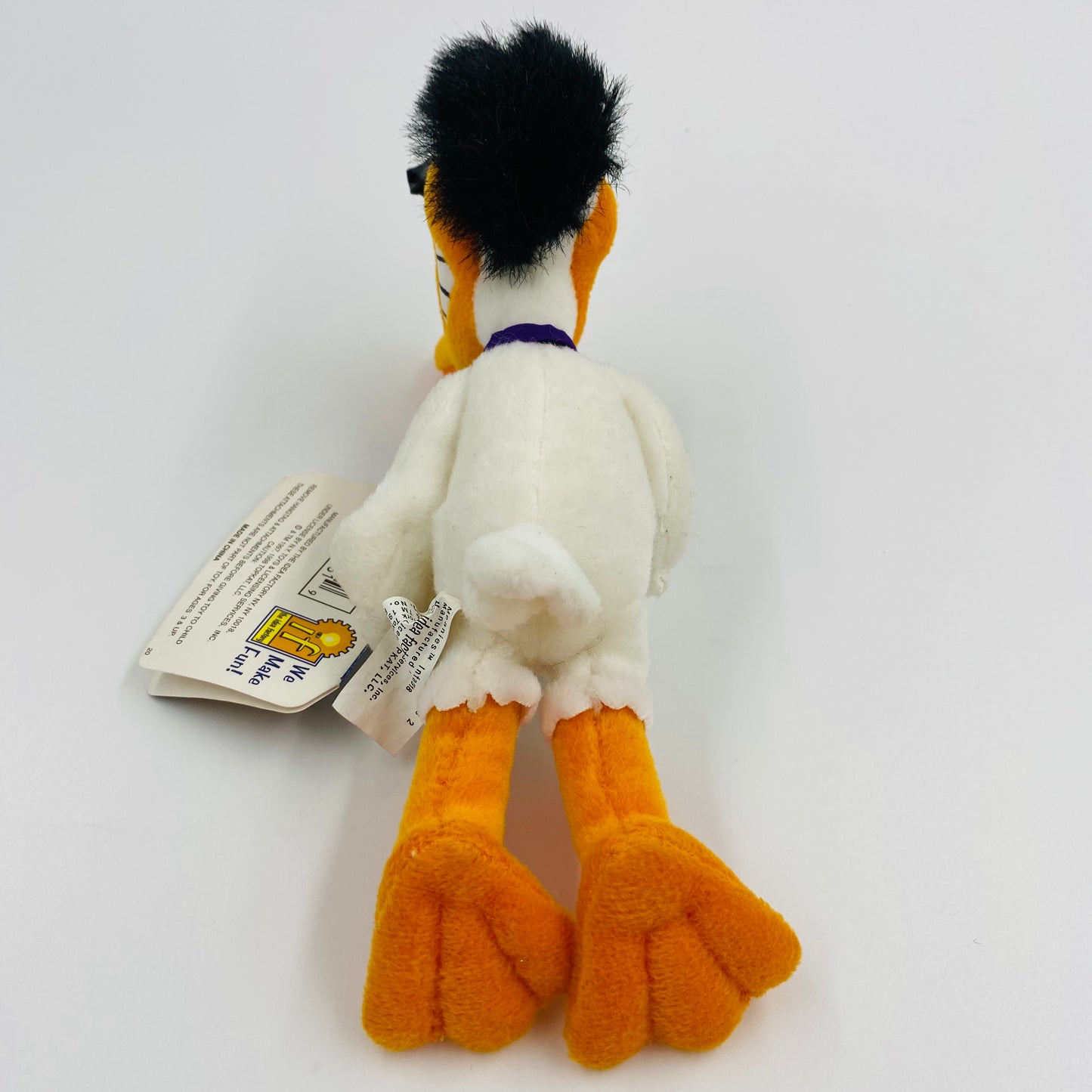 InFamous Meanies: Quack Nicholson plush beanie (1997,1998) The Idea Factory