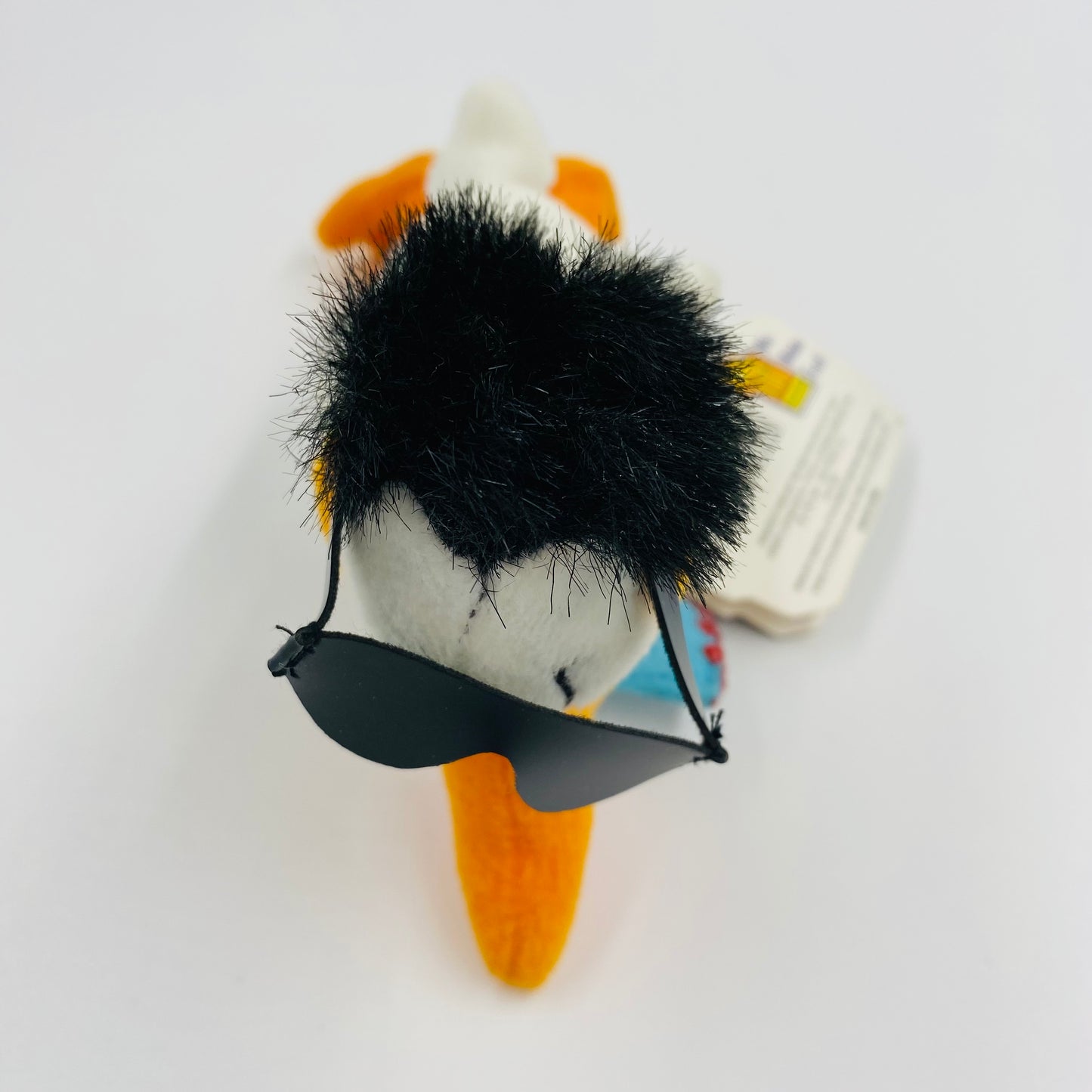 InFamous Meanies: Quack Nicholson plush beanie (1997,1998) The Idea Factory