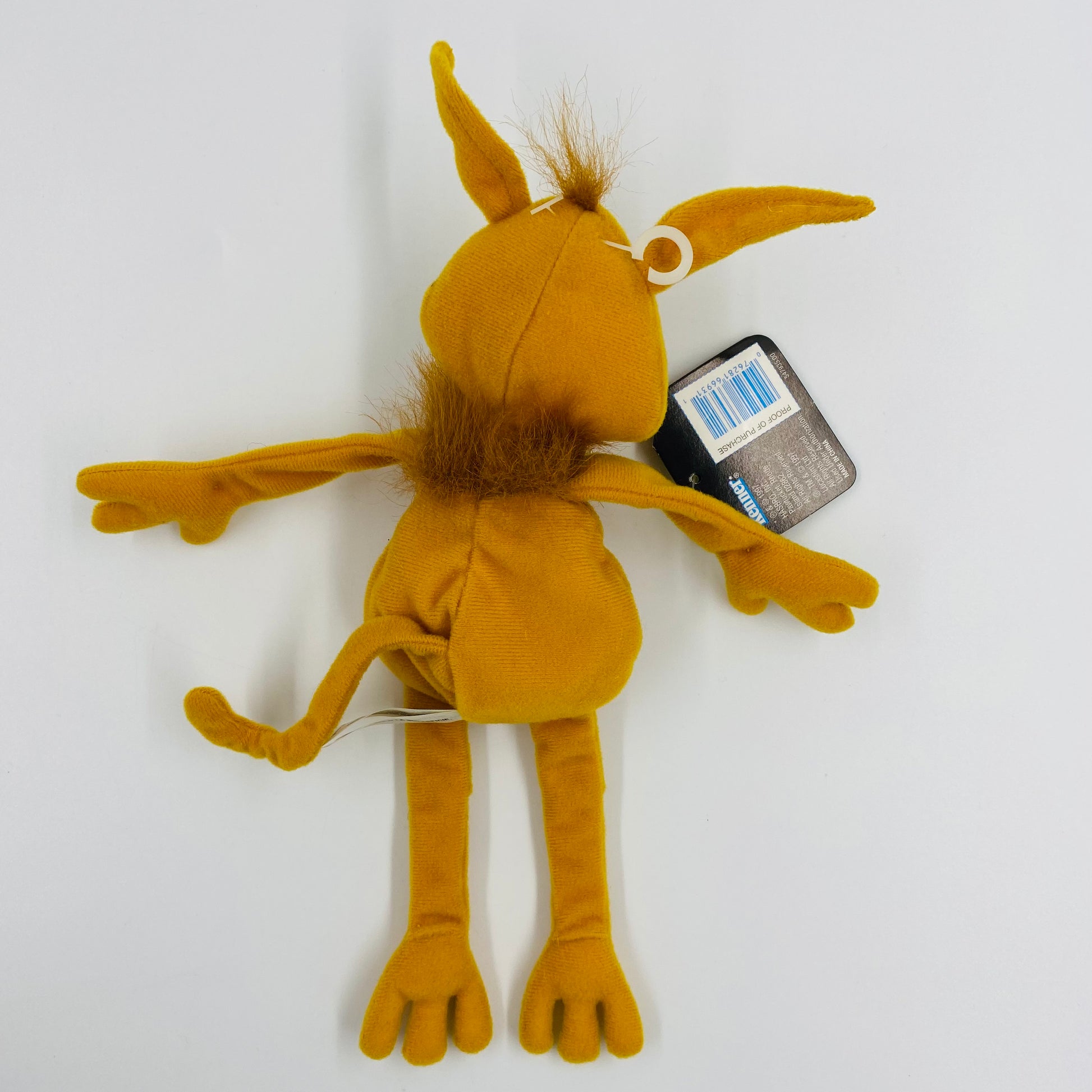 Star Wars Buddies Salacious Crumb bean bag plush 1997 Kenner