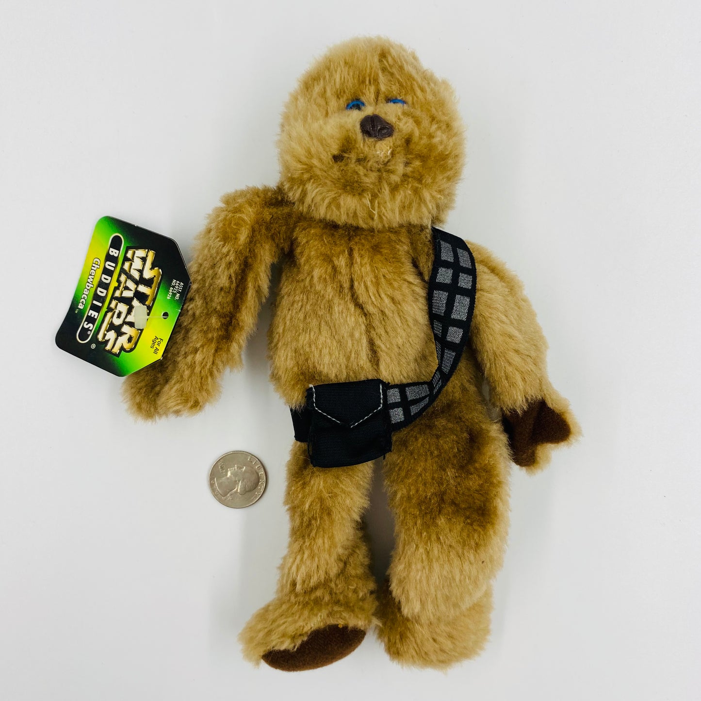 Star Wars Buddies: Chewbacca bean bag plush (1997) Kenner