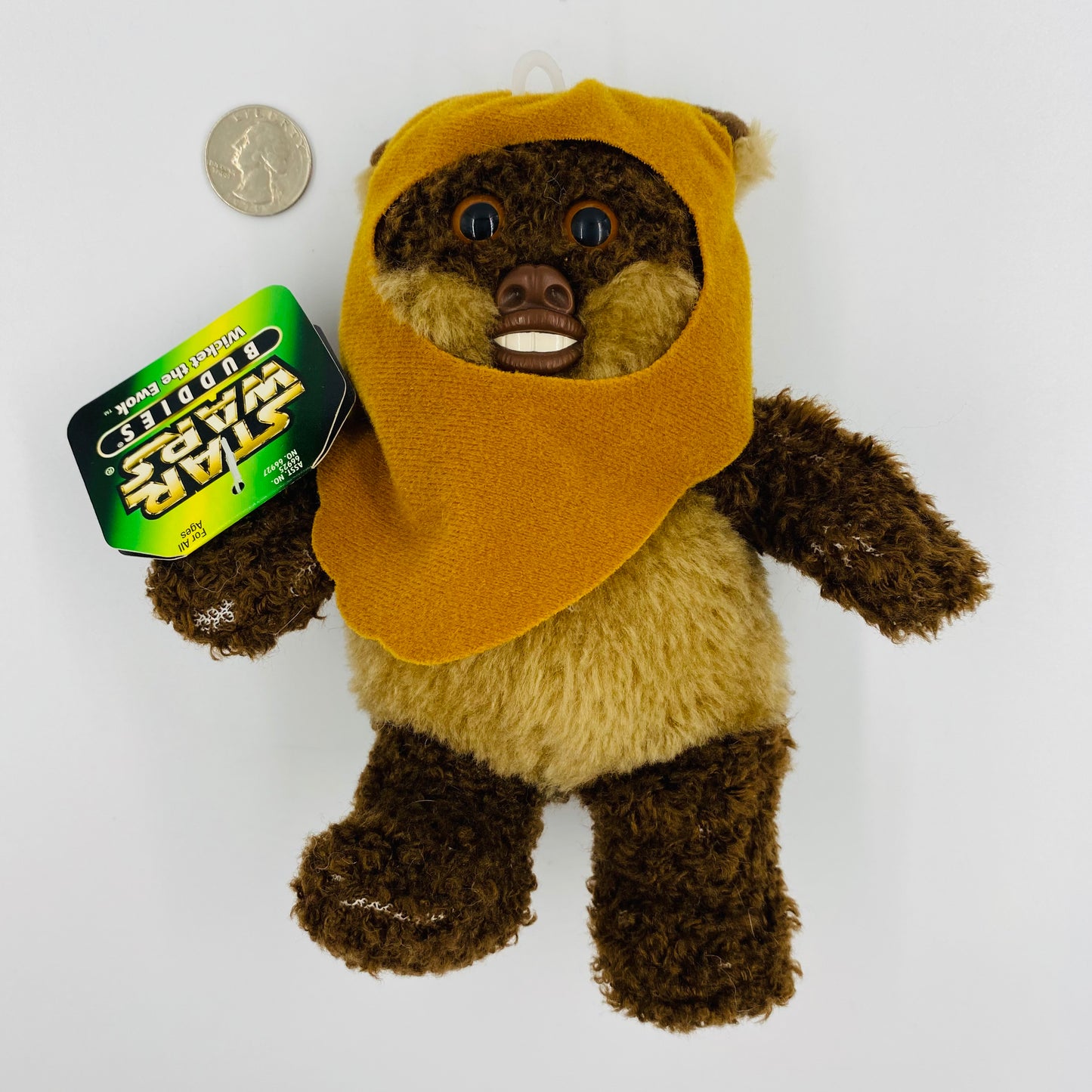 Star Wars Buddies: Wicket the Ewok bean bag plush (1997) Kenner