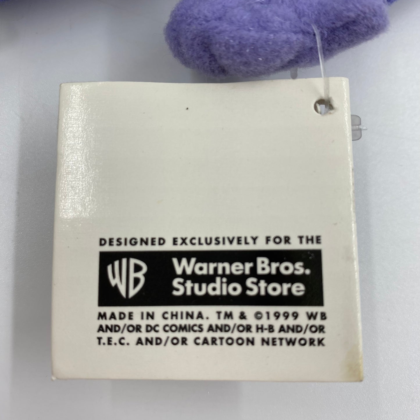 Warner Bros. Studio Store Joker bean bag plush (1999) WB/DC