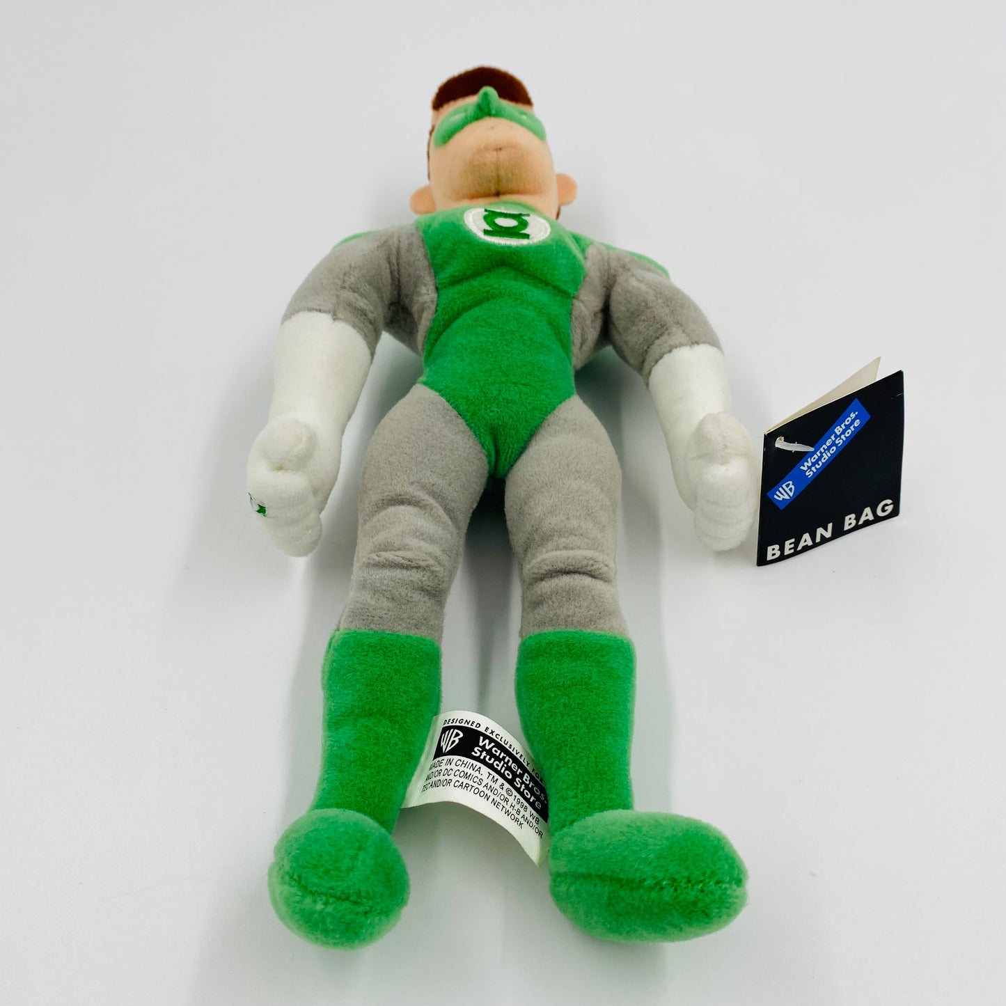 Warner Bros. Studio Store Green Lantern bean bag plush (1998) WB/DC