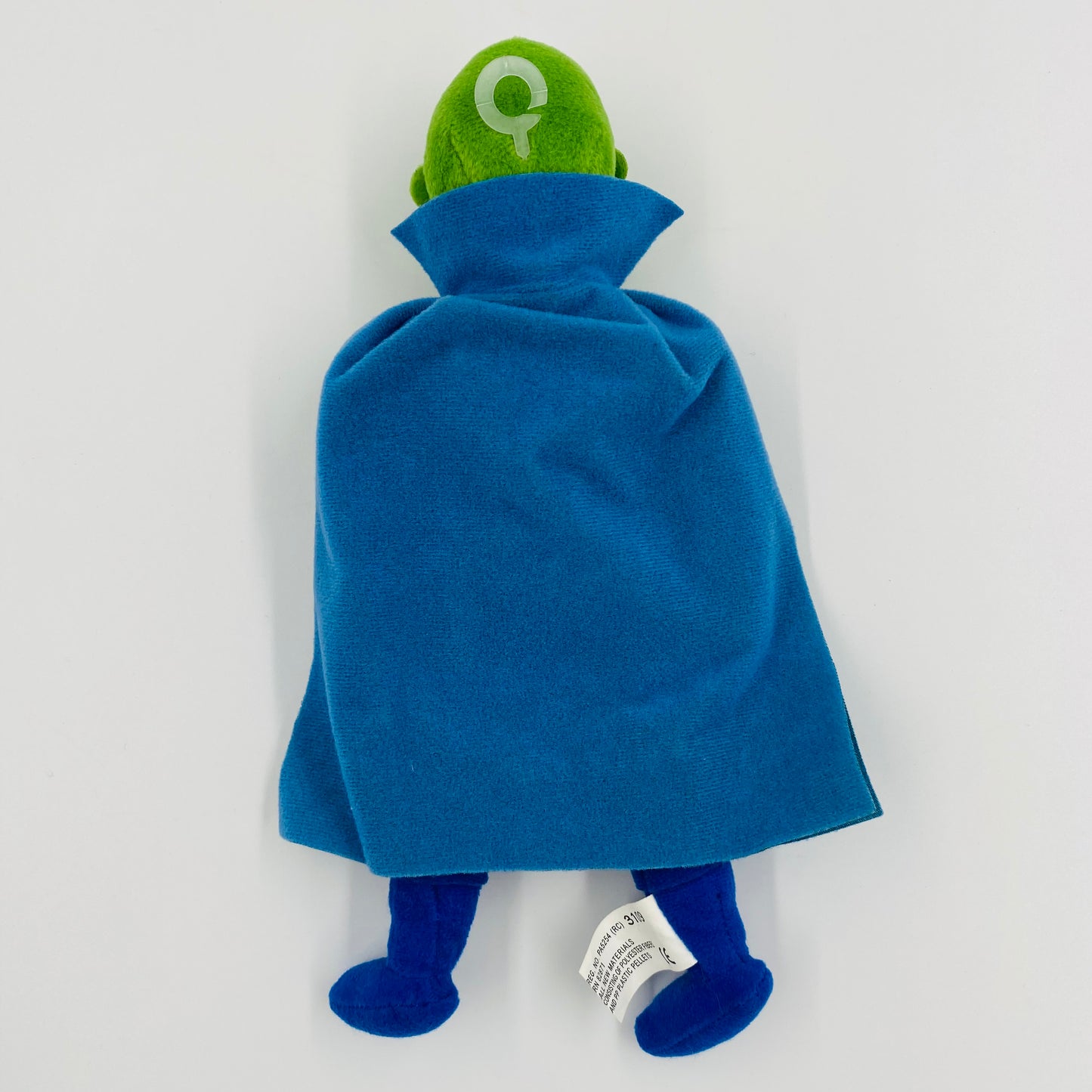 Warner Bros. Studio Store Martian Manhunter bean bag plush (1999) WB/DC