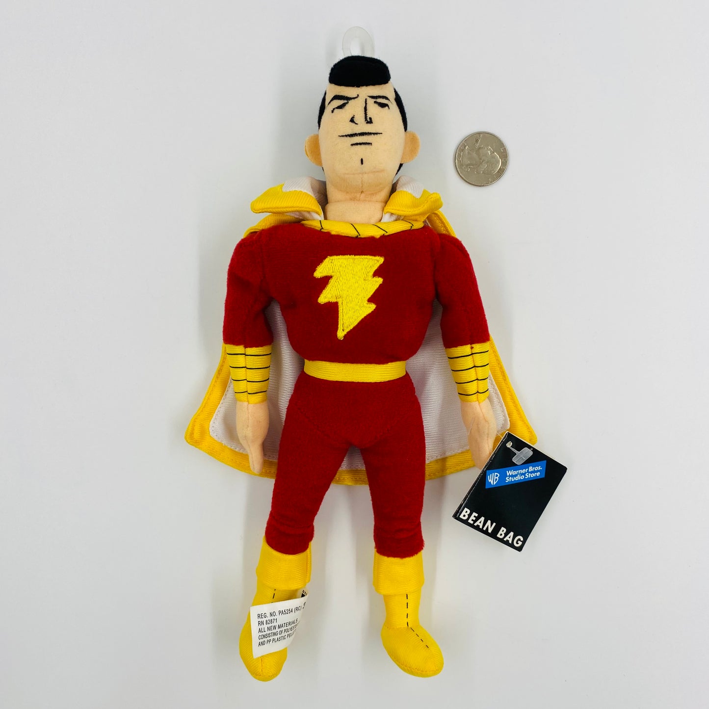 Warner Bros. Studio Store Shazam bean bag plush (1999) WB/DC