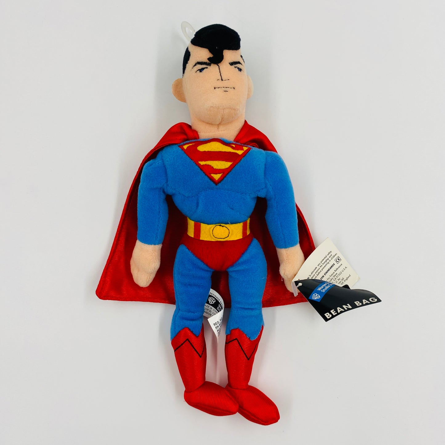 Warner Bros. Studio Store: Superman bean bag plush (1998) WB/DC