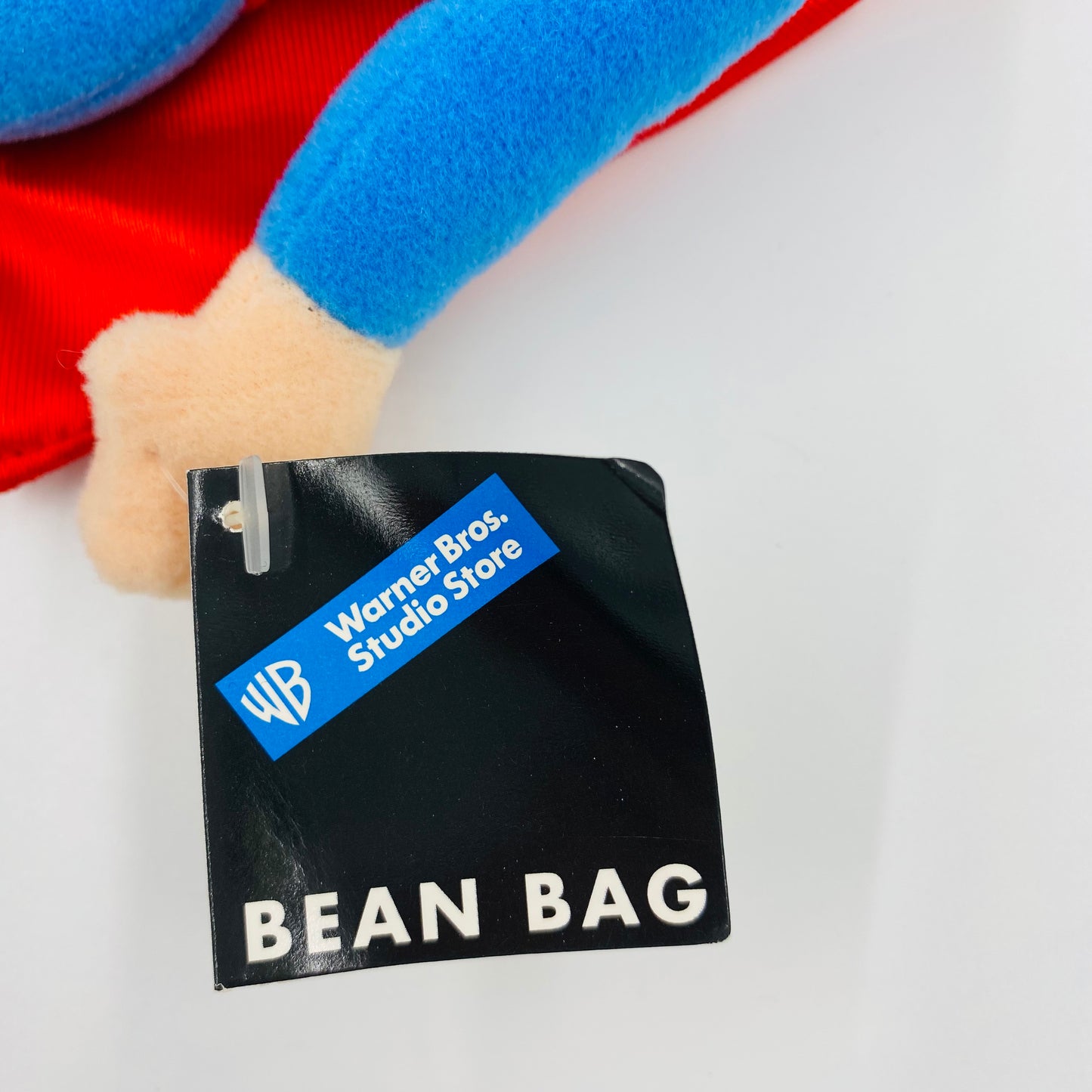 Warner Bros. Studio Store: Superman bean bag plush (1998) WB/DC