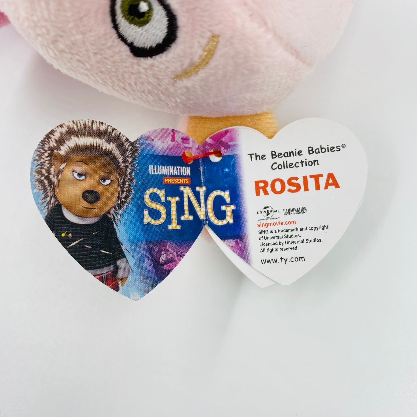 Sing Rosita Beanie Baby 7” plush (2017) ty