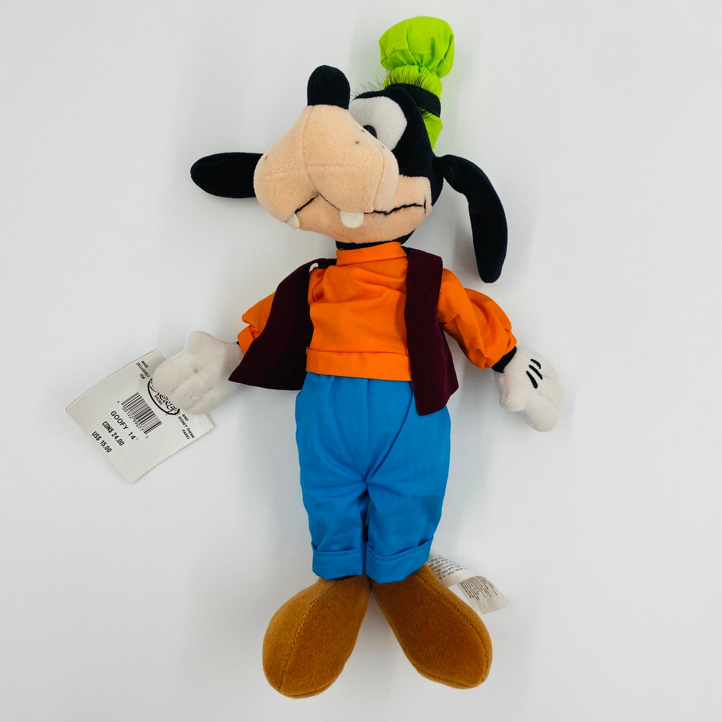 Goofy 14” plush (late 1990’s) Disney Store