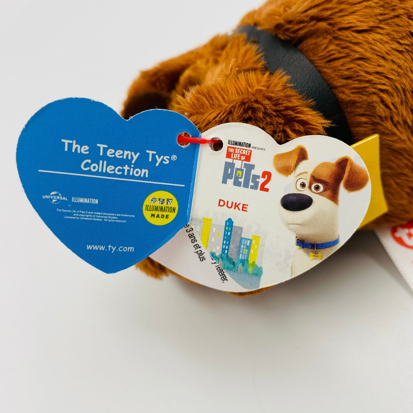 Teeny Tys The Secret Life of Pets Duke beanie plush (2016) ty