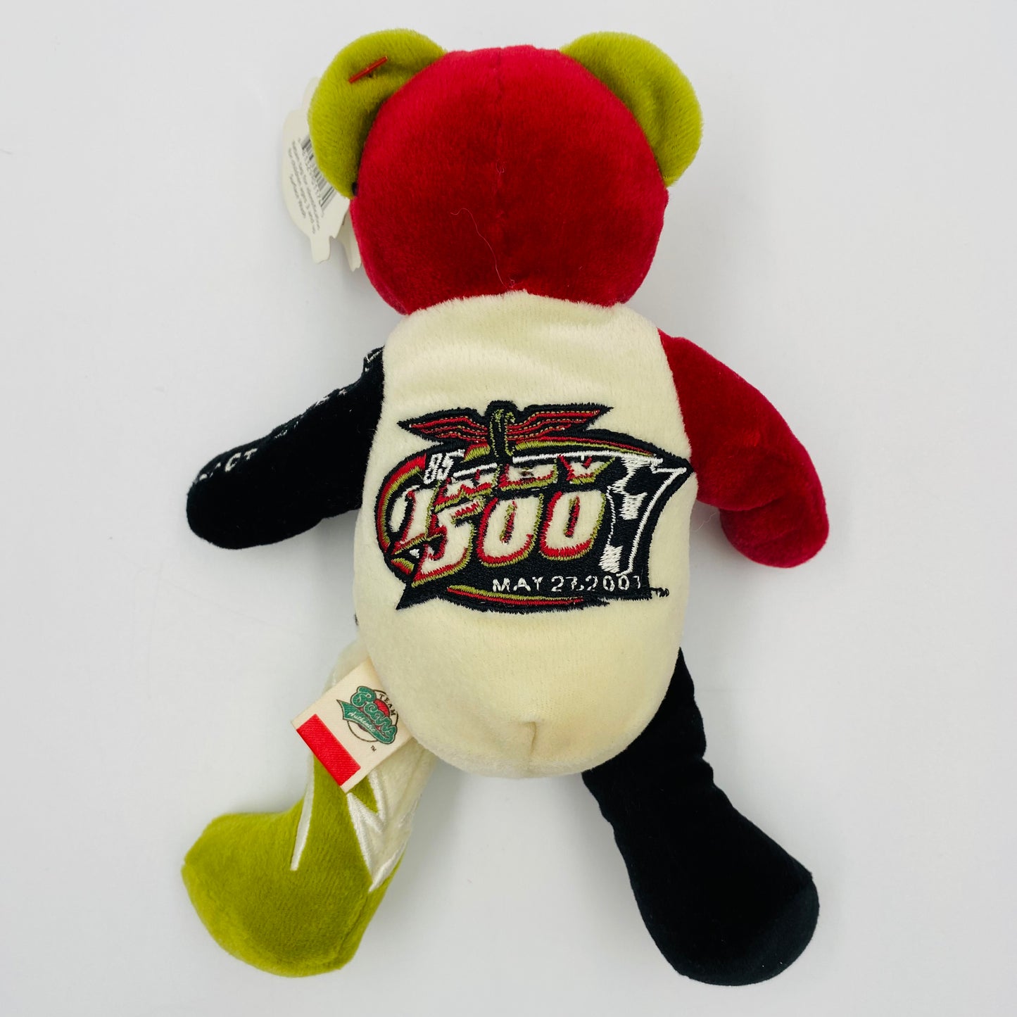 Indy 500 Team Speed Bears bean bag plush (2001) Team Bears