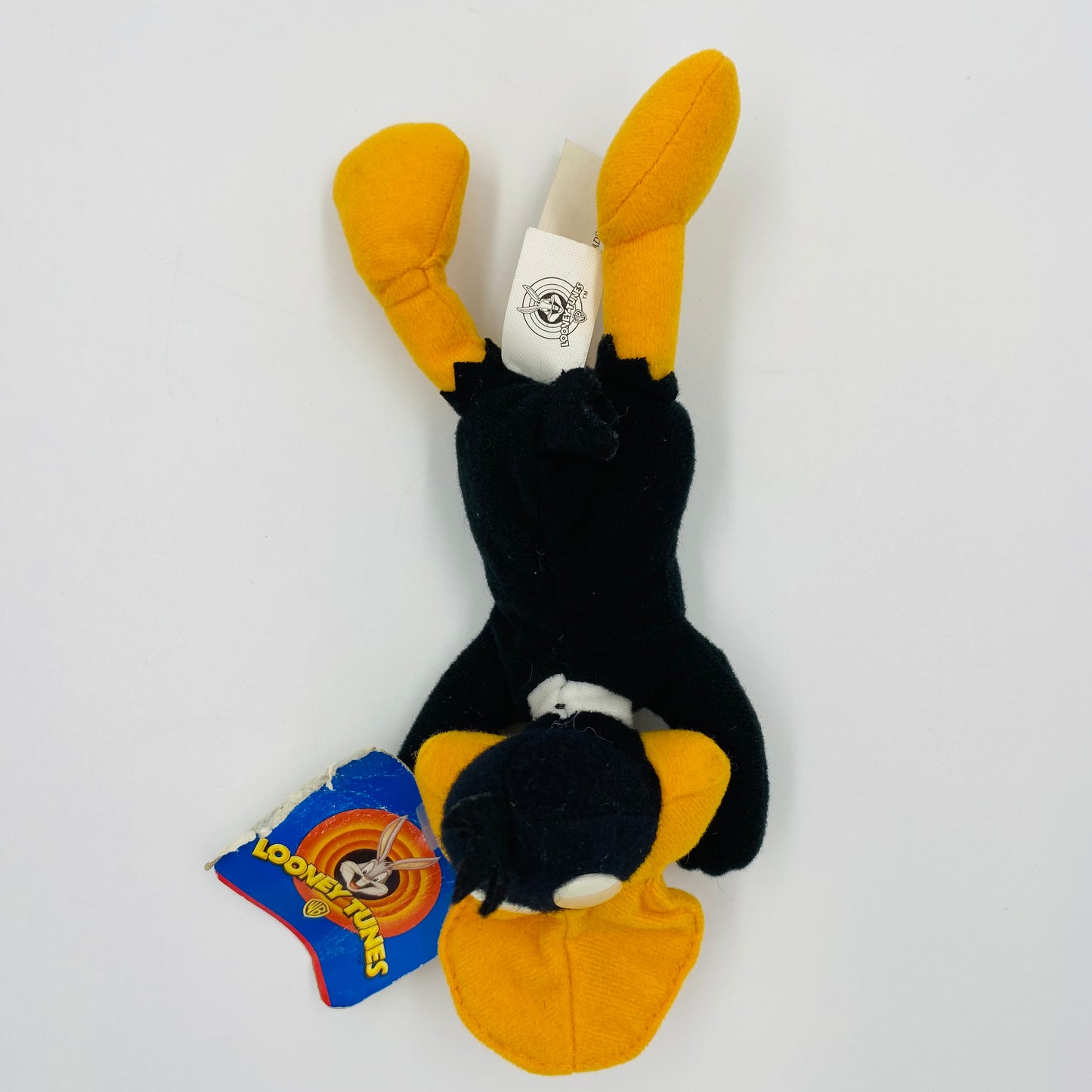 Looney Tunes Daffy Duck bean bag plush (1997) Play-By-Play