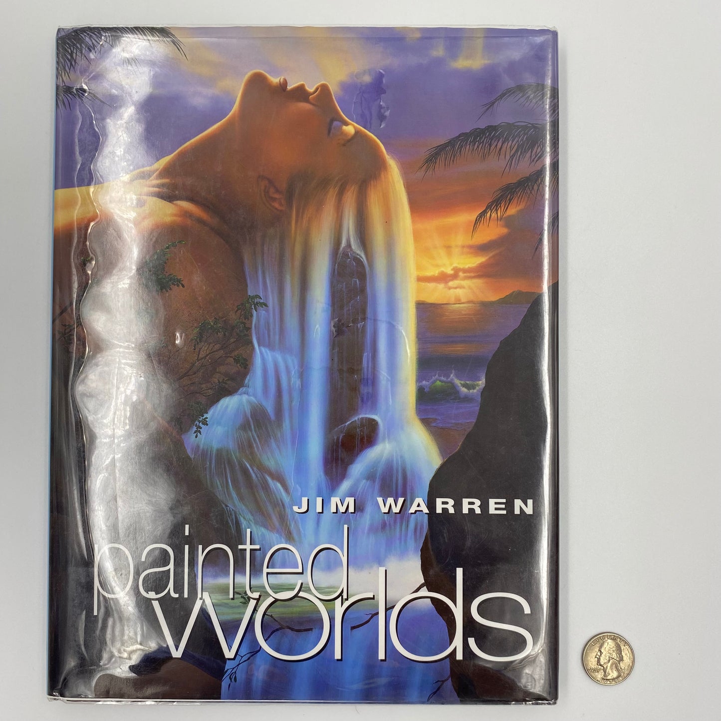 Jim Warren: Painted Worlds hardcover (2001) Paper Tiger