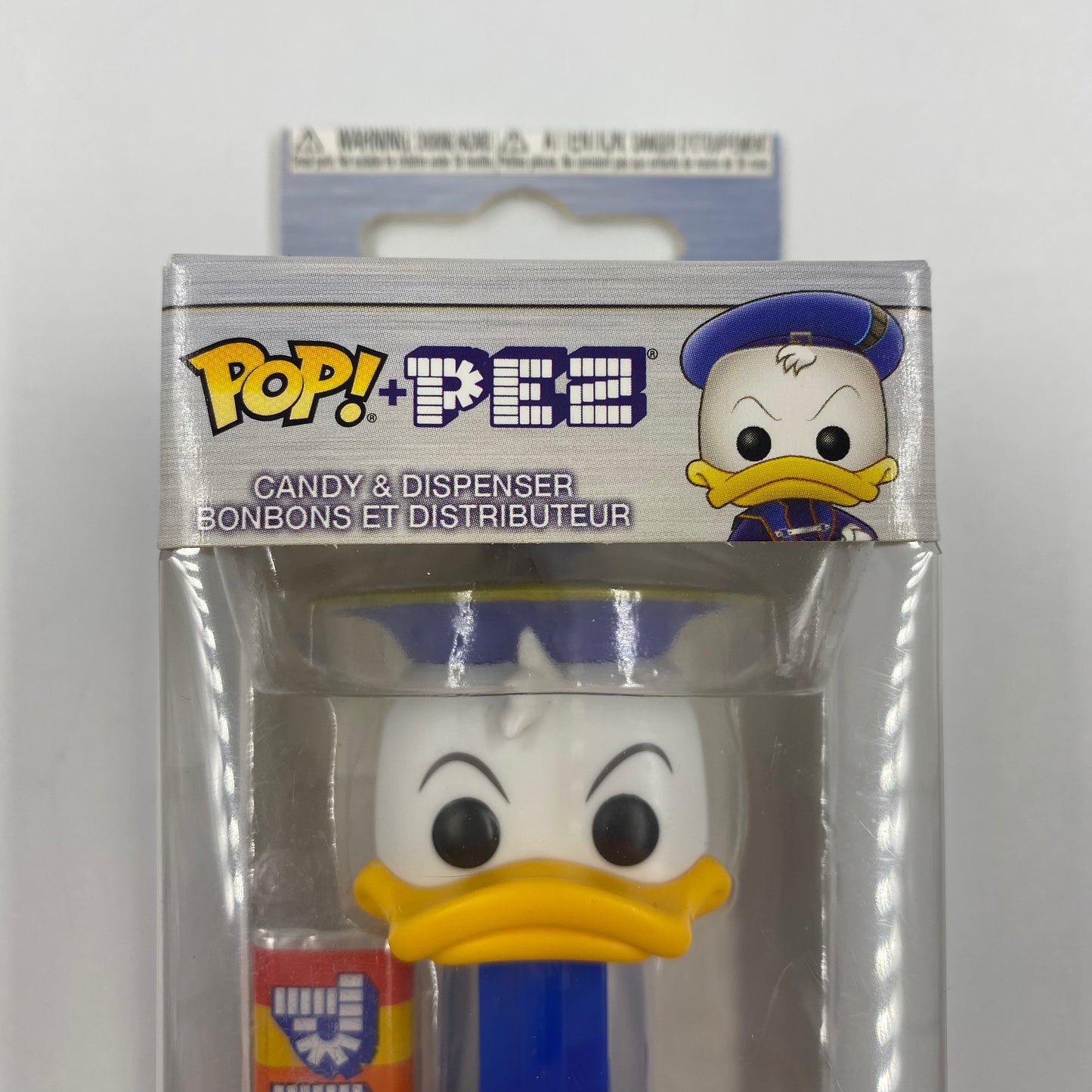 Disney Kingdom Hearts E3 Donald shared exclusive Pop! + PEZ dispenser (2019) boxed