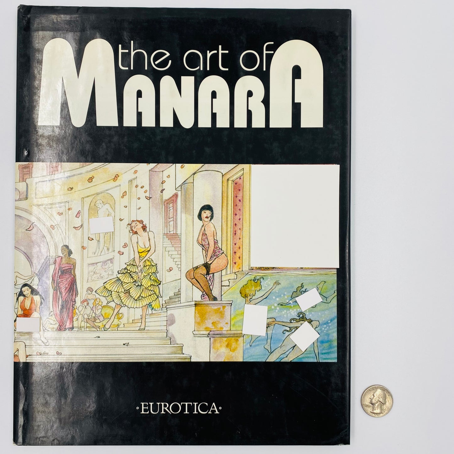 Manara: The Art of Manara first edition hardcover (1994) Eurotica