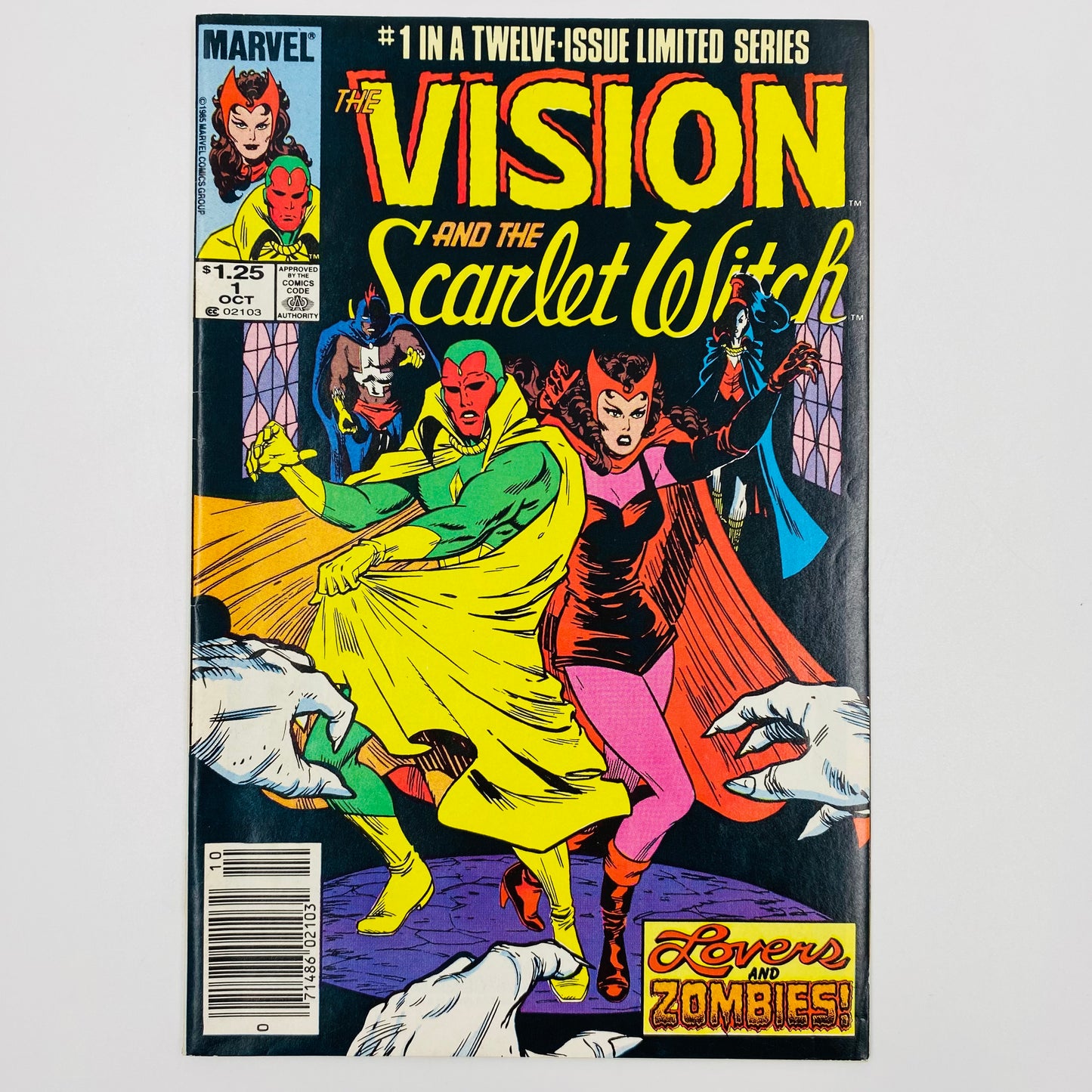 The Vision and the Scarlet Witch #1-12 (1985-86) Marvel