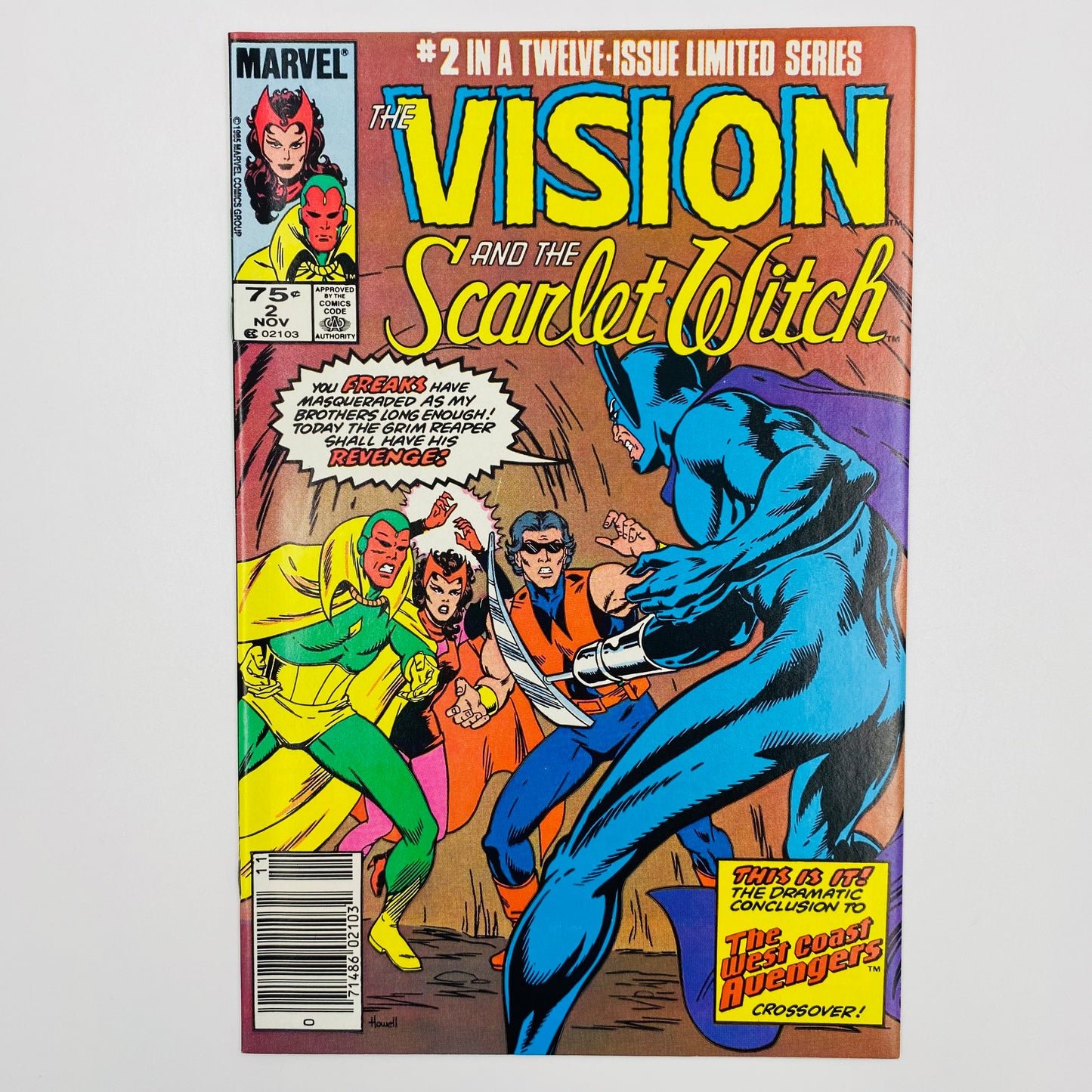 The Vision and the Scarlet Witch #1-12 (1985-86) Marvel