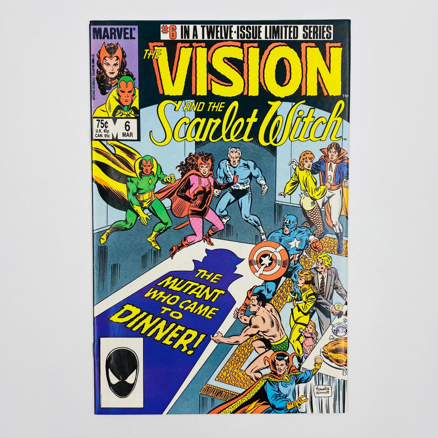 The Vision and the Scarlet Witch #1-12 (1985-86) Marvel