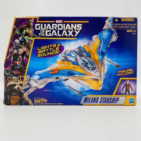 Guardians of the Galaxy Milano Starship boxed vehicle w/Peter Quill Star-Lord action figure (2013) Hasbro