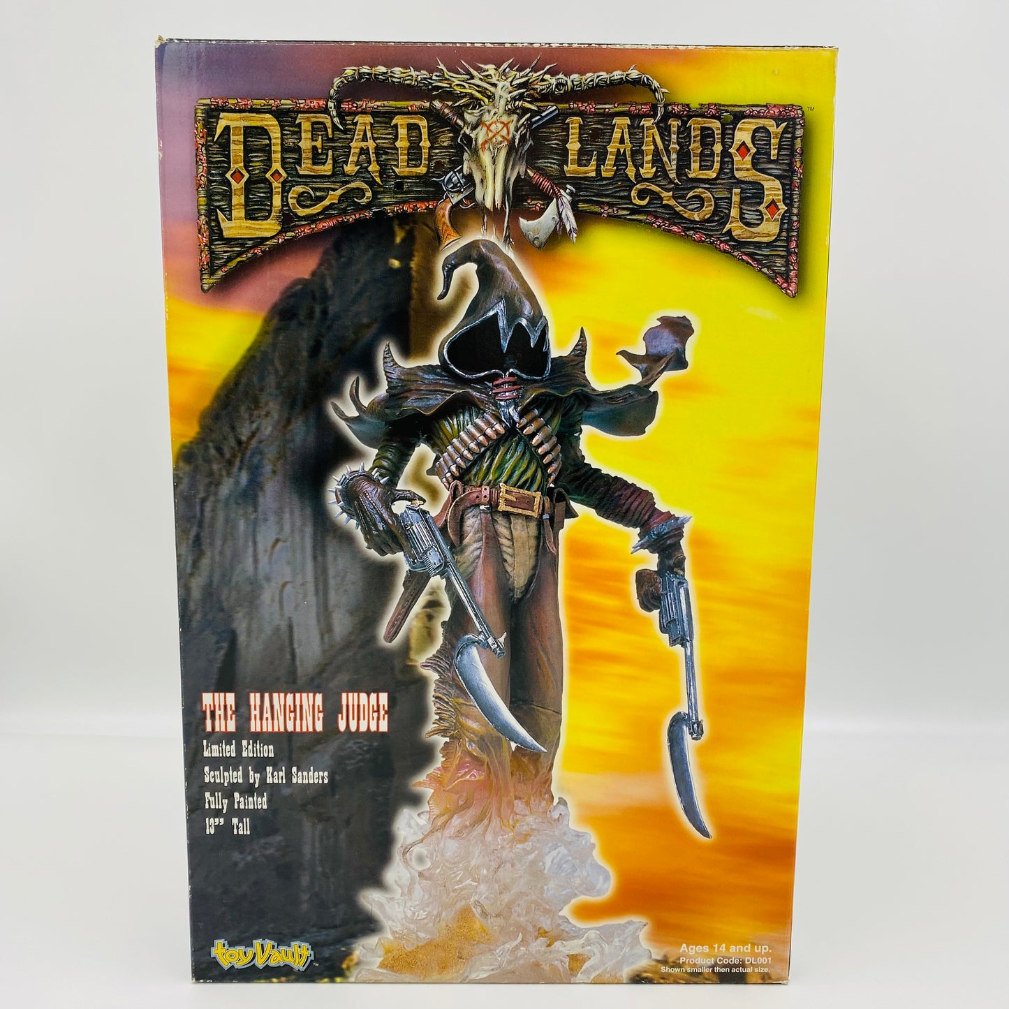 Deadlands The Hanging Judge statue (2000) ToyVault (!BROKEN!)