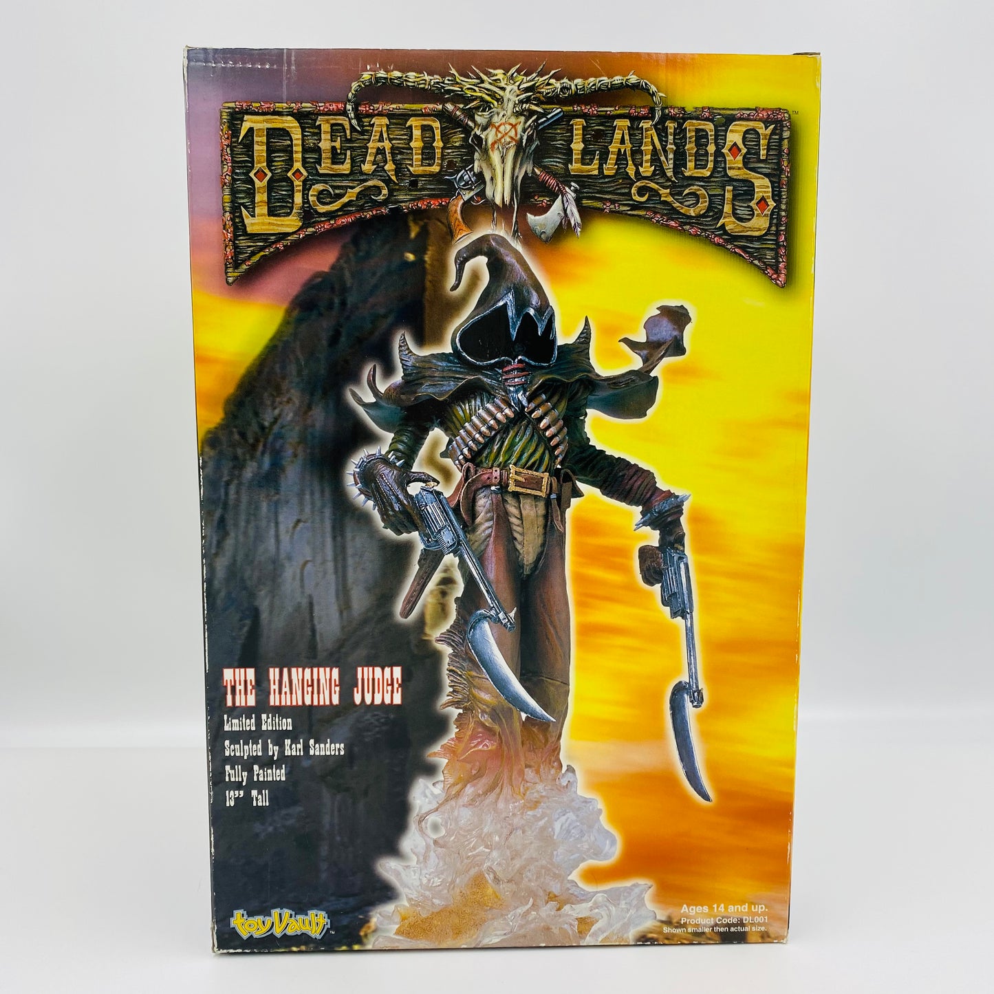 Deadlands The Hanging Judge statue (2000) ToyVault (!BROKEN!)